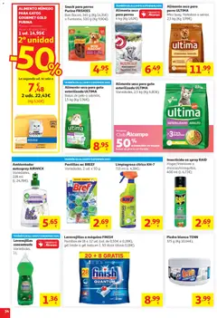 Vista previa Alcampo HG Unico Mad válido desde el 05.05.2026 | Página: 27 | Productos: Mousse, Té, Lavavajillas, Φίλτρο καφέ