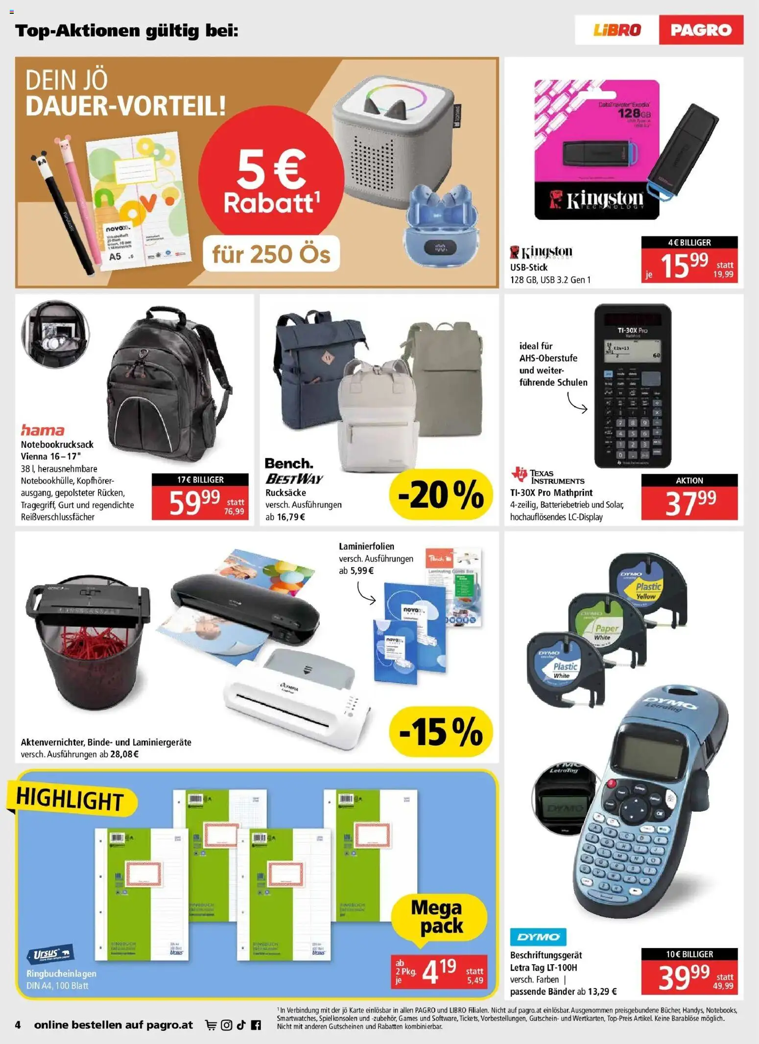 Pagro-Diskont Aktuelle Angebote von 24.09.2026 - Aktuelle Angebote | Seite: 4 | Produkte: Kopfhörer, USB, Box