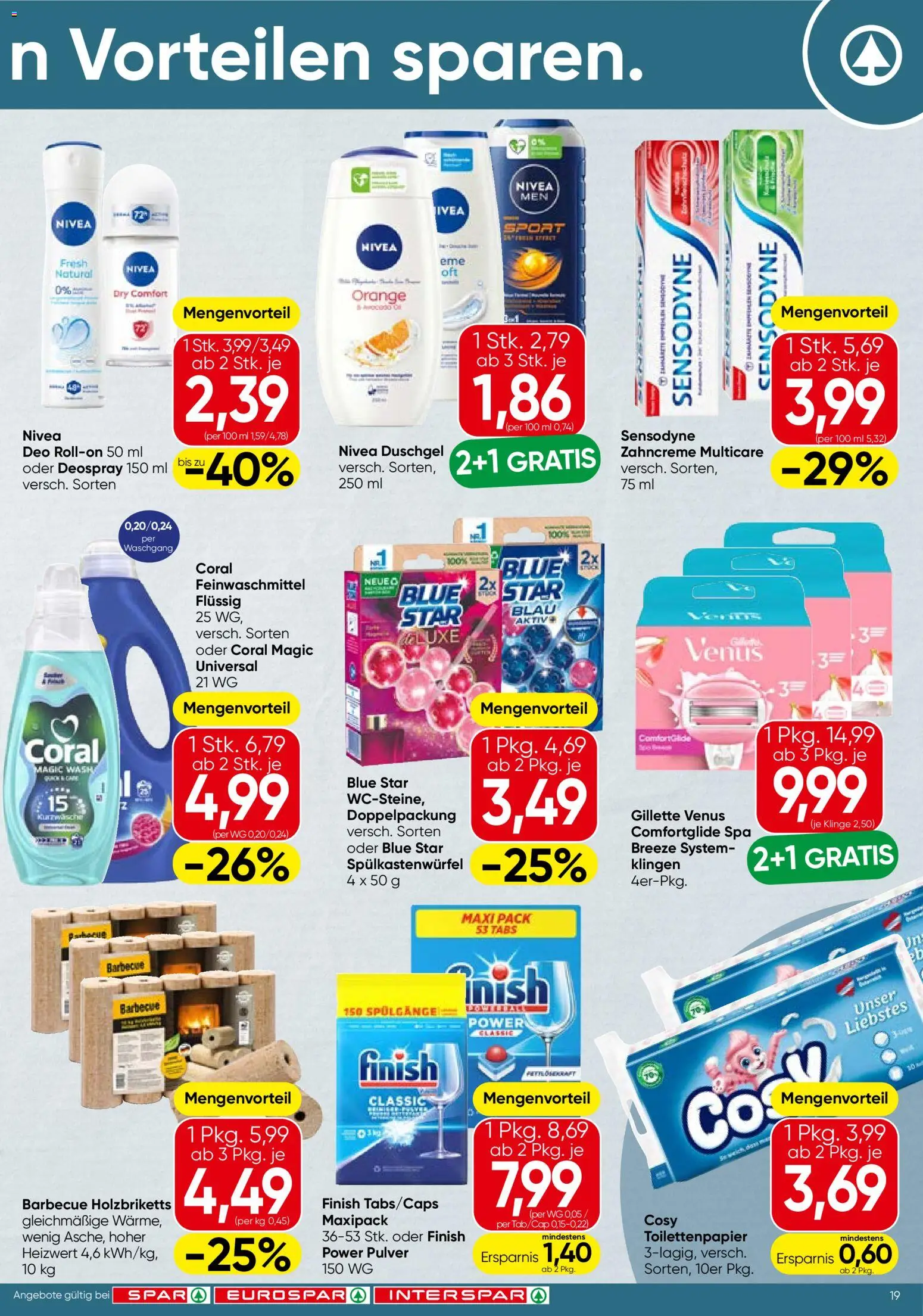 Spar Flugblatt gültig ab 24.09.2026 | Seite: 19