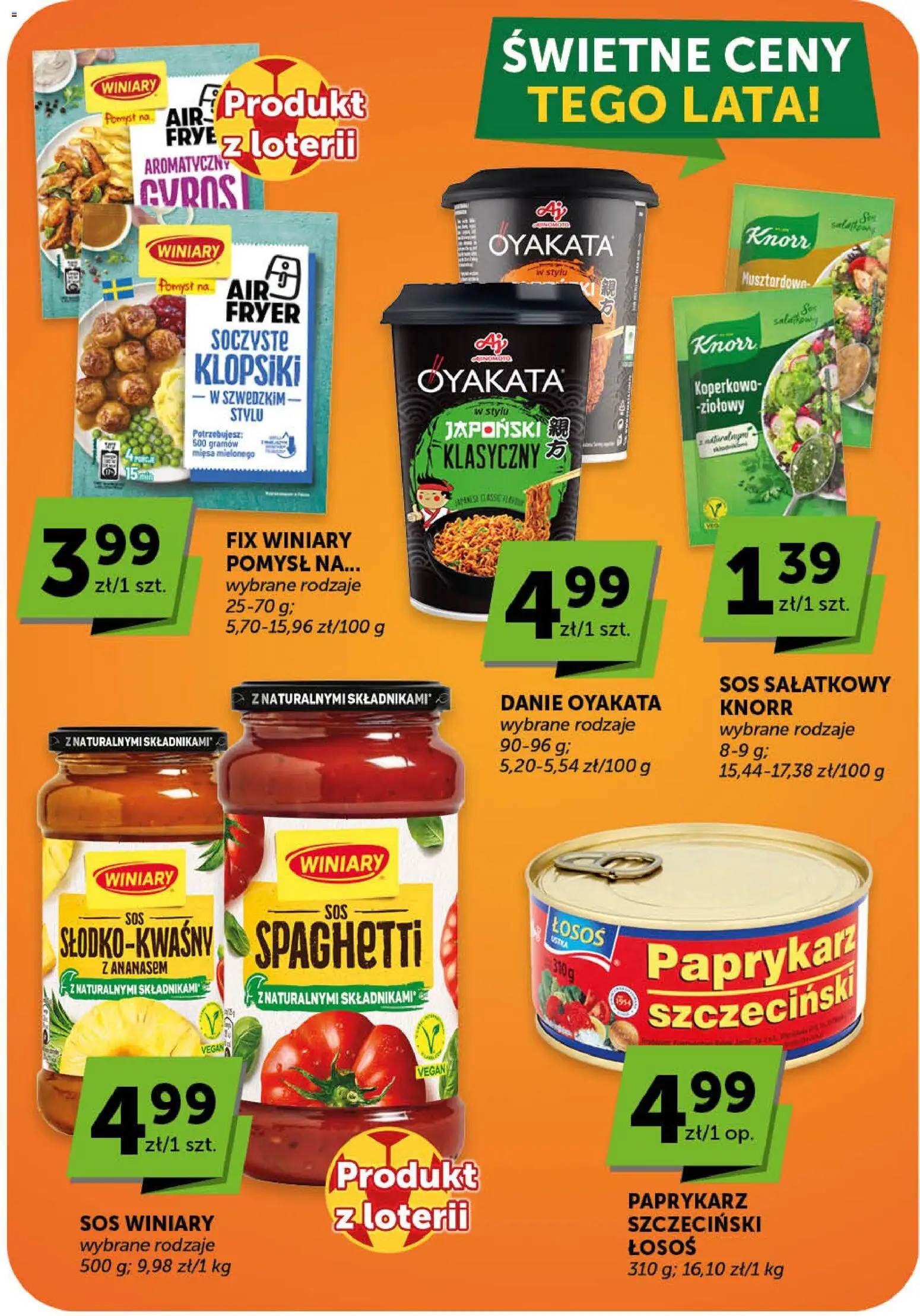 ABC gazetka - Market od 02.07.2026 | Strona: 25 | Produkty: Paprykarz, Łosoś, Klopsiki, Sos