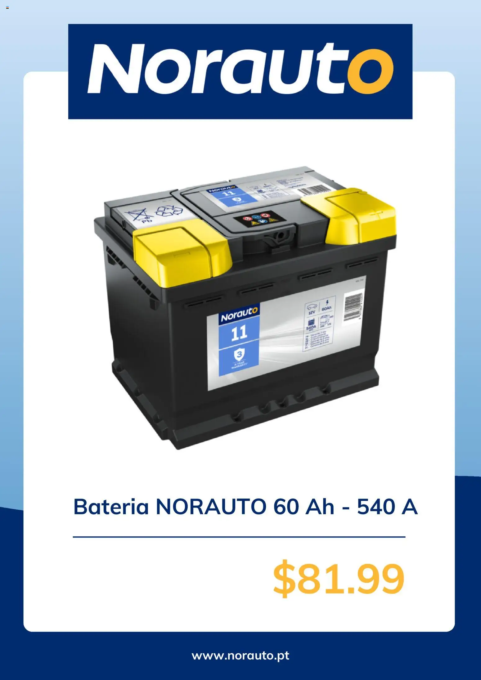 Norauto folheto │ válido de 05/10/2026 | Página: 3 | Produtos: Bateria