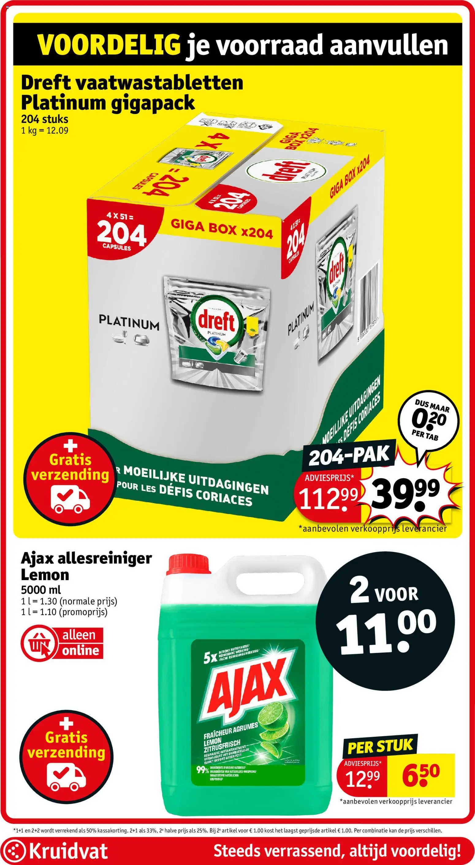{H1} | Pagina: 42 | Producten: Allesreiniger, Box, Kan