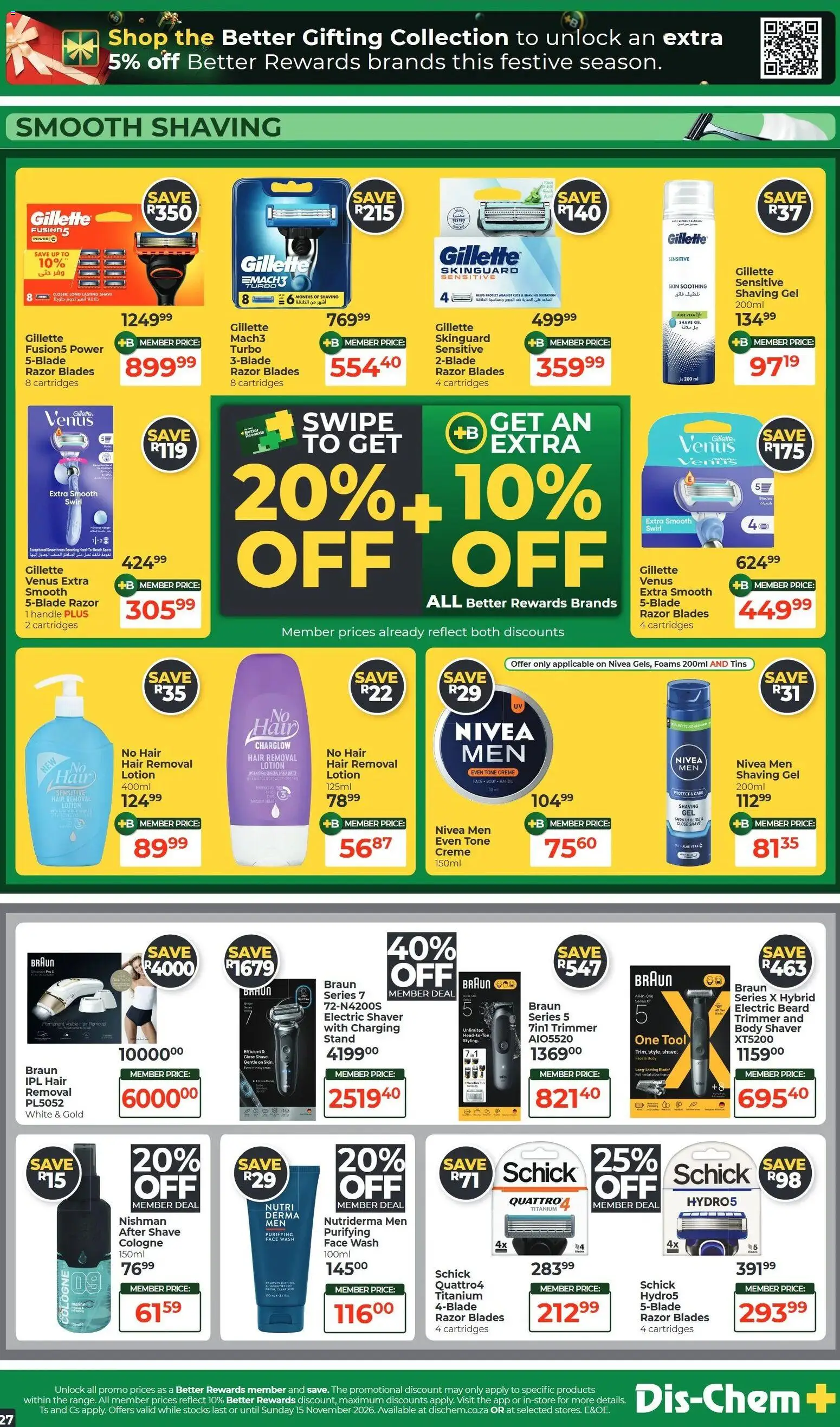 New Dis-Chem catalogue – valid from 20/10/2026 | Page: 27 | Products: Aloe Vera, Lotion