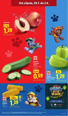 Domaća paprika babura, Domaća paprika babura - Pregled kataloga iz trgovine Lidl, vrijedi od 23.07.2026 | Stranica: 57