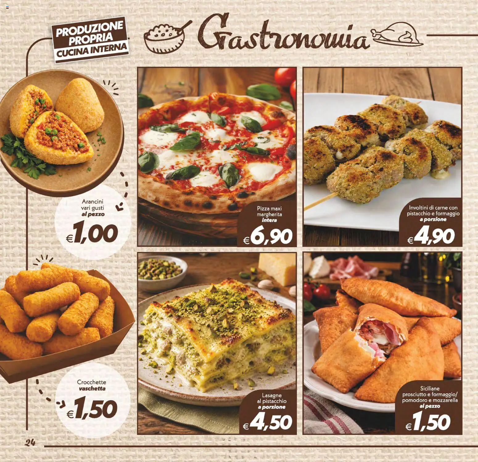 Volantino SuperConveniente del 02/10/2026 | Pagina: 24 | Prodotti: Mozzarella, Formaggio, Carne, Lasagne