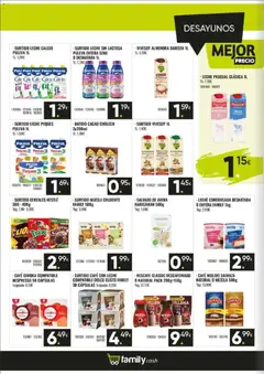 Vista previa Family Cash folleto válido desde el 11.05.2026 | Página: 9 | Productos: Leche sin lactosa, Café con leche, Café molido, Cereales