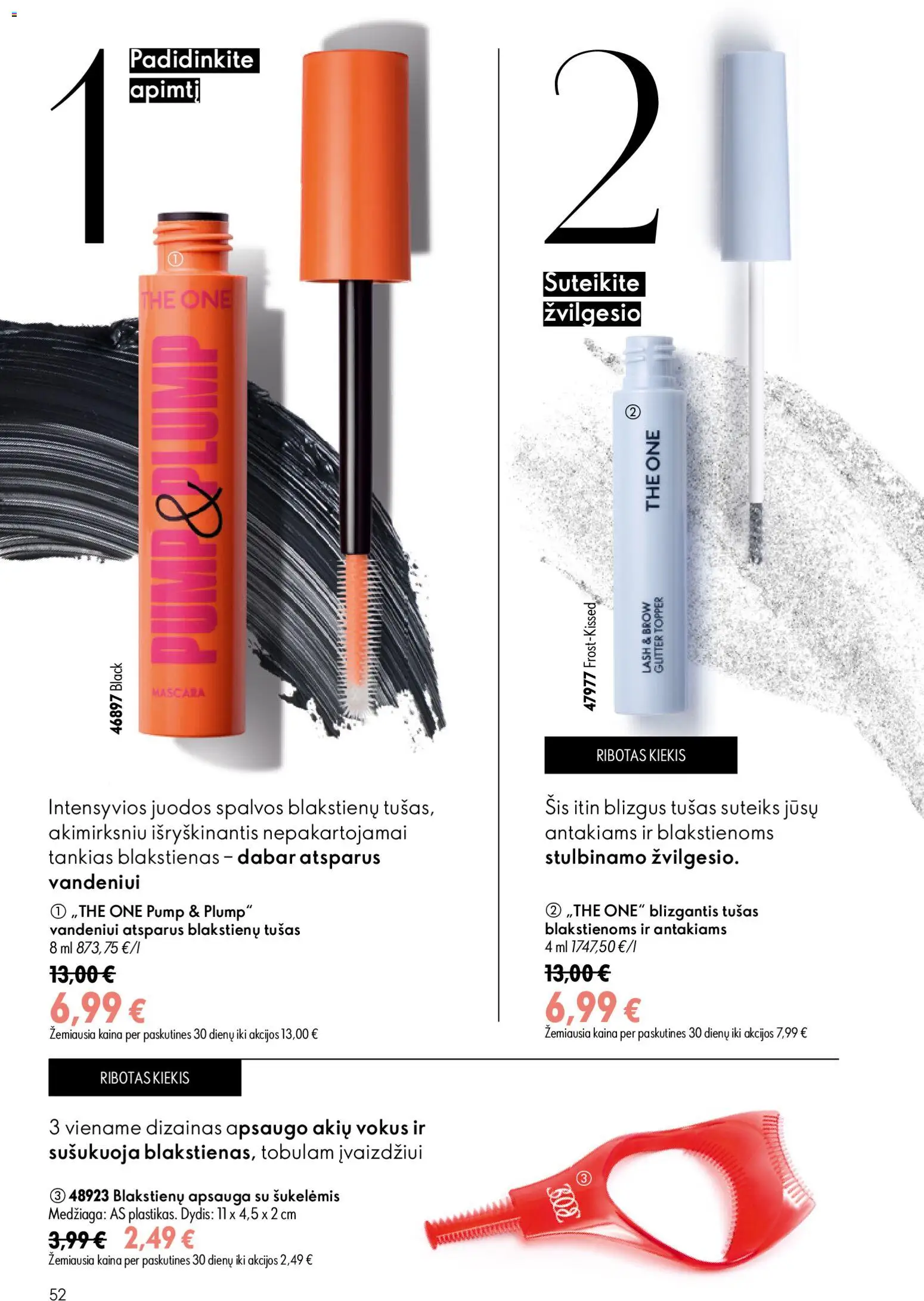 Oriflame akcijos nuo 24.06.2026 | Puslapis: 52 | Prekių: Tušas