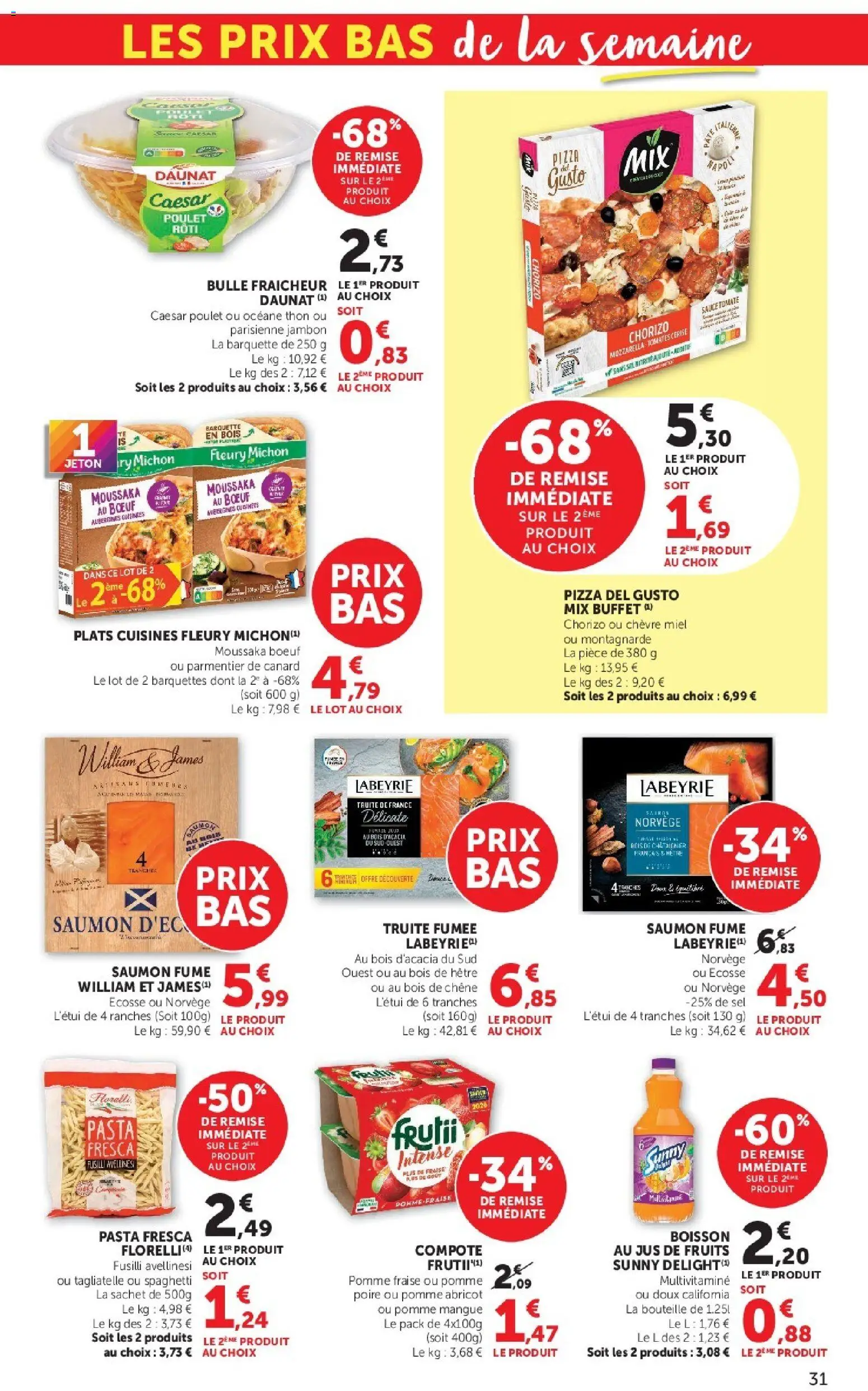 {H1} | Page: 31 | Produits: Moussaka, Boisson, Buffet, Jus de fruits