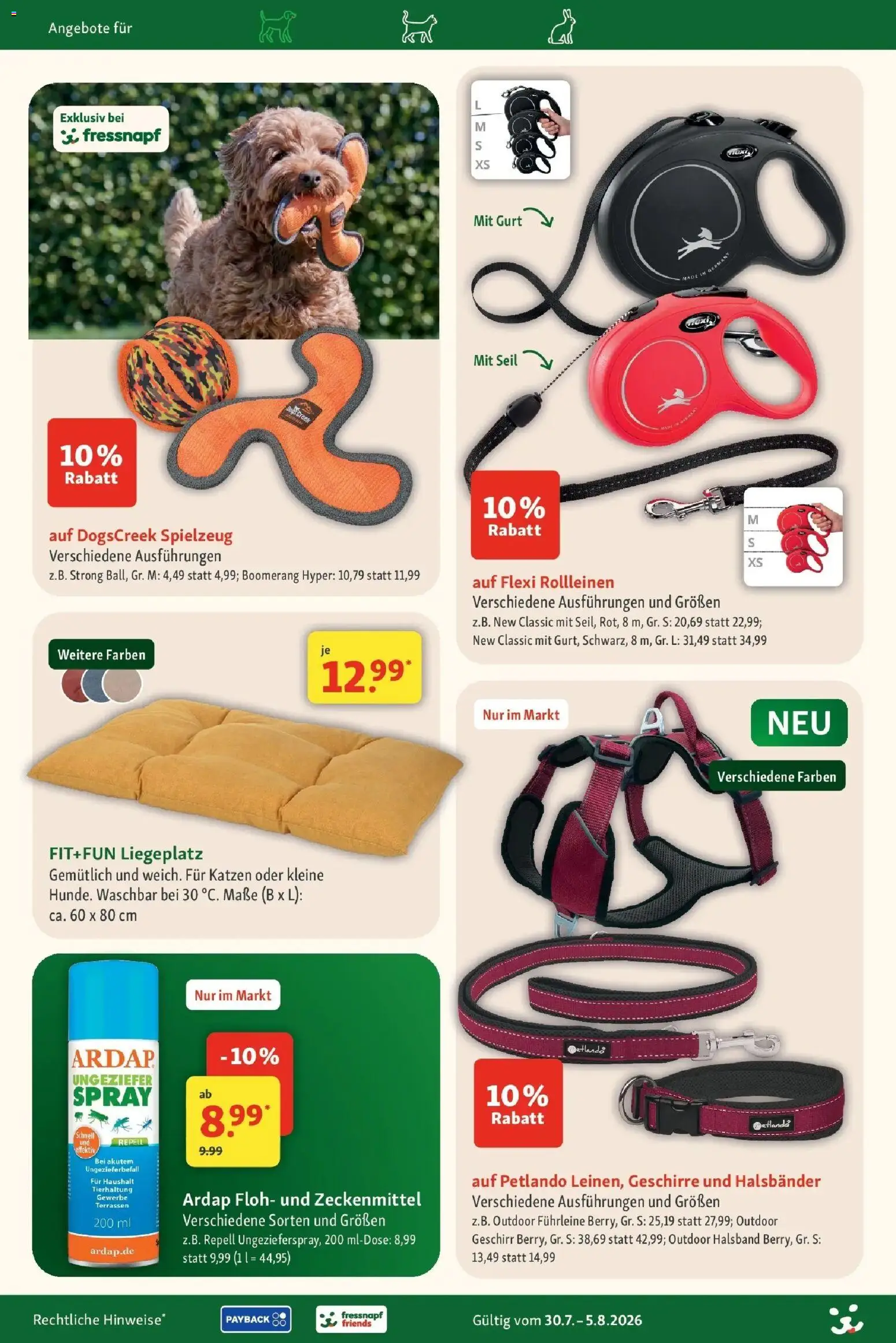 Fressnapf Prospekt – gültig ab 30.07.2026 | Seite: 21