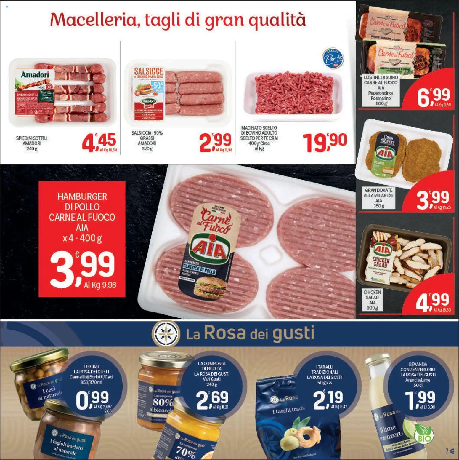 Volantino CRAI del 09/07/2026 | Pagina: 7 | Prodotti: Tè, Fagioli, Suino, Lime