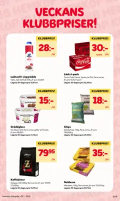 Chips, Gårdschips, 150g, flera sorter, jfr-pris 120,00/kg - Förhandsvisning av reklamblad från butik Hemköp aktuell från 15.06.2026 | Sida: 5