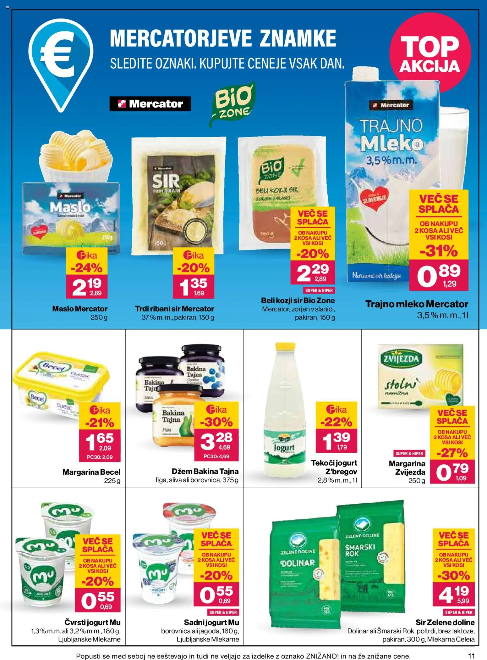 Novi Mercator katalog ponudbe – veljaven od 16.07.2026 | Stran: 11