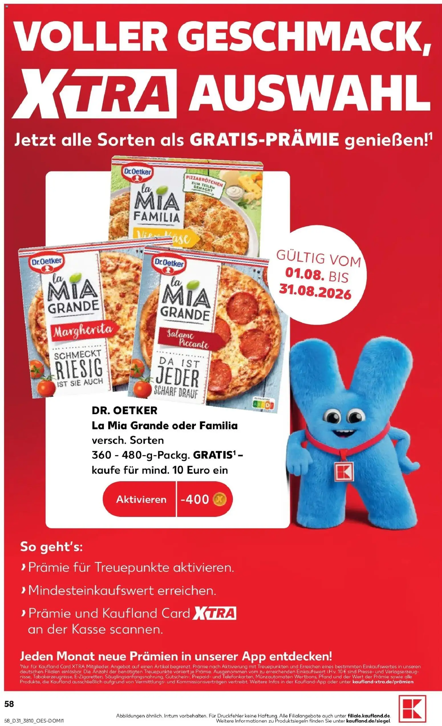 Kaufland Prospekt Eisenhüttenstadt – gültig ab 30.07.2026 | Seite: 58 | Produkte: Presse