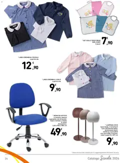 Anteprima del volantino Spazio Conad volantino Scuola 2026 valido a partire dal 21/08/2026 | Pagina: 24 | Prodotti: Sedia, Batteria, Lampada, Luce LED