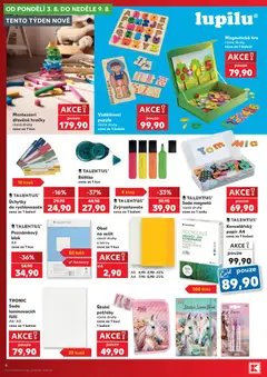 Náhled letáku Montessori dřevěné hračky, různé druhy cena za 1 kus od 29.07.2026 | Strana: 6