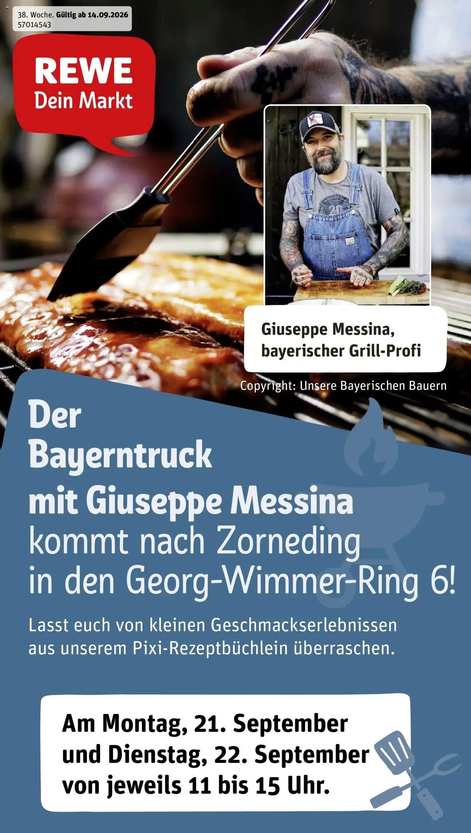 REWE Prospekt ab 14.09.2026 zum Blättern » Angebote | Seite: 1