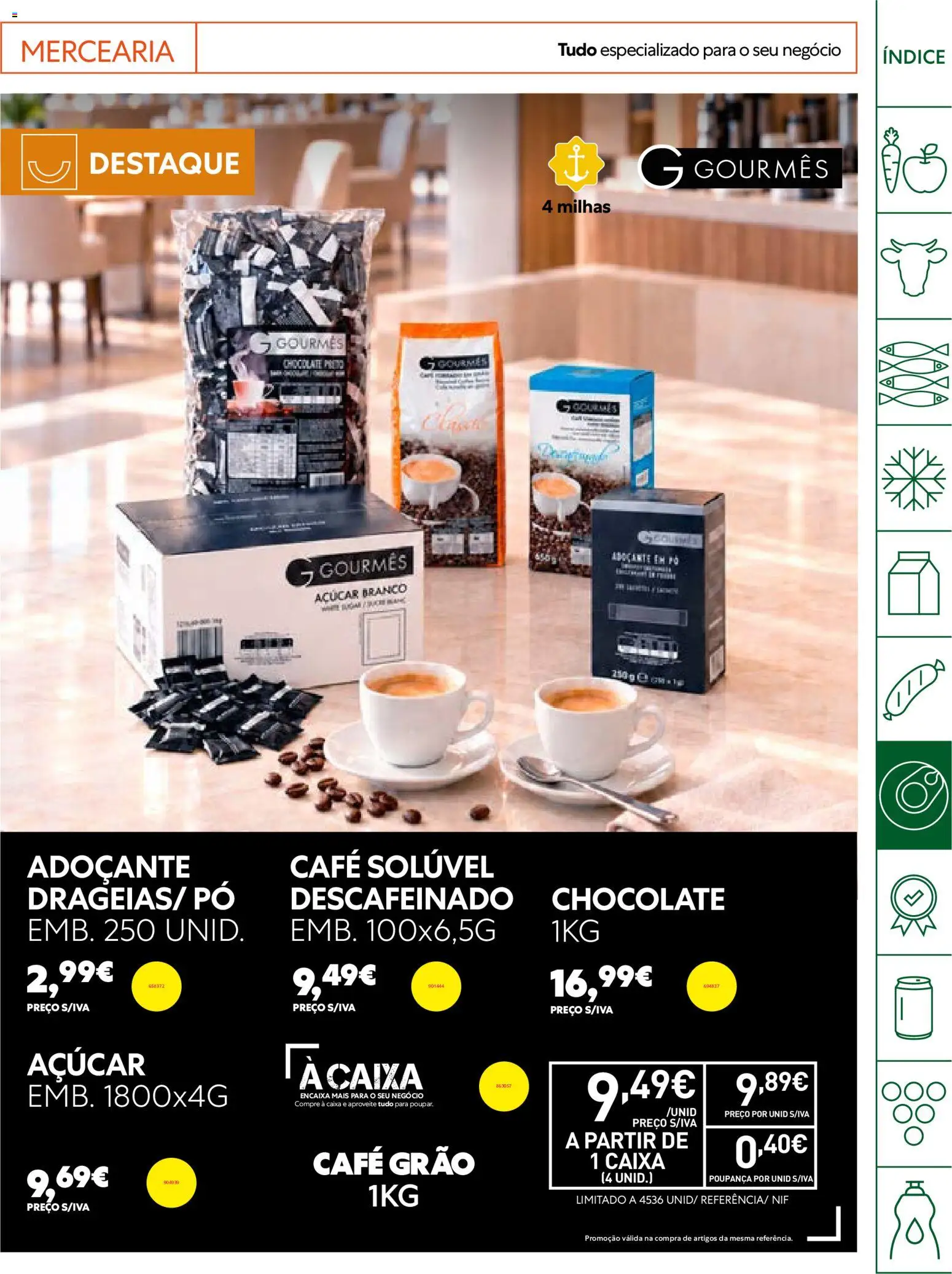 Recheio folheto Horeca │ válido de 06/10/2026 | Página: 17 | Produtos: Café solúvel, Café, Açúcar, Adoçante
