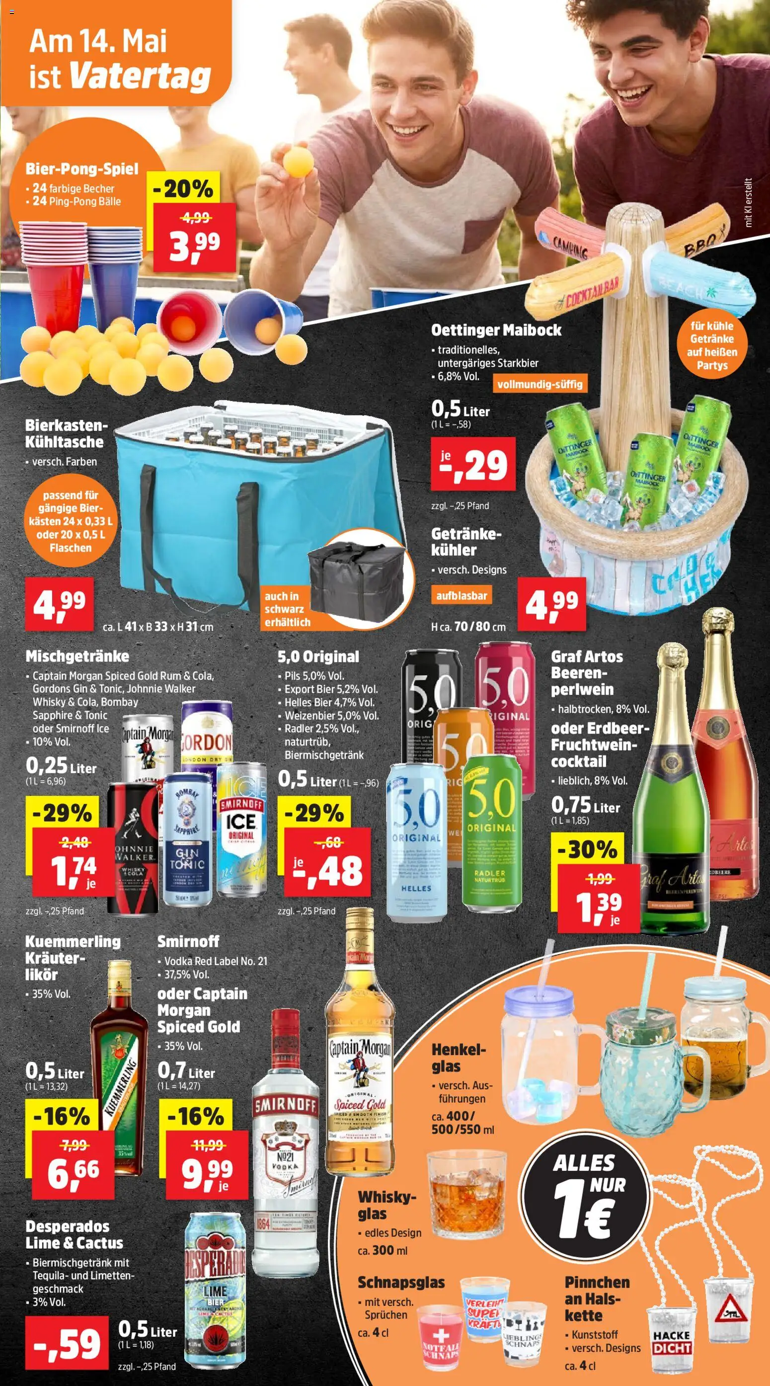 Thomas Philipps Prospekt – gültig ab 11.05.2026 | Seite: 13 | Produkte: Bier, Captain morgan, Gin, Johnnie walker