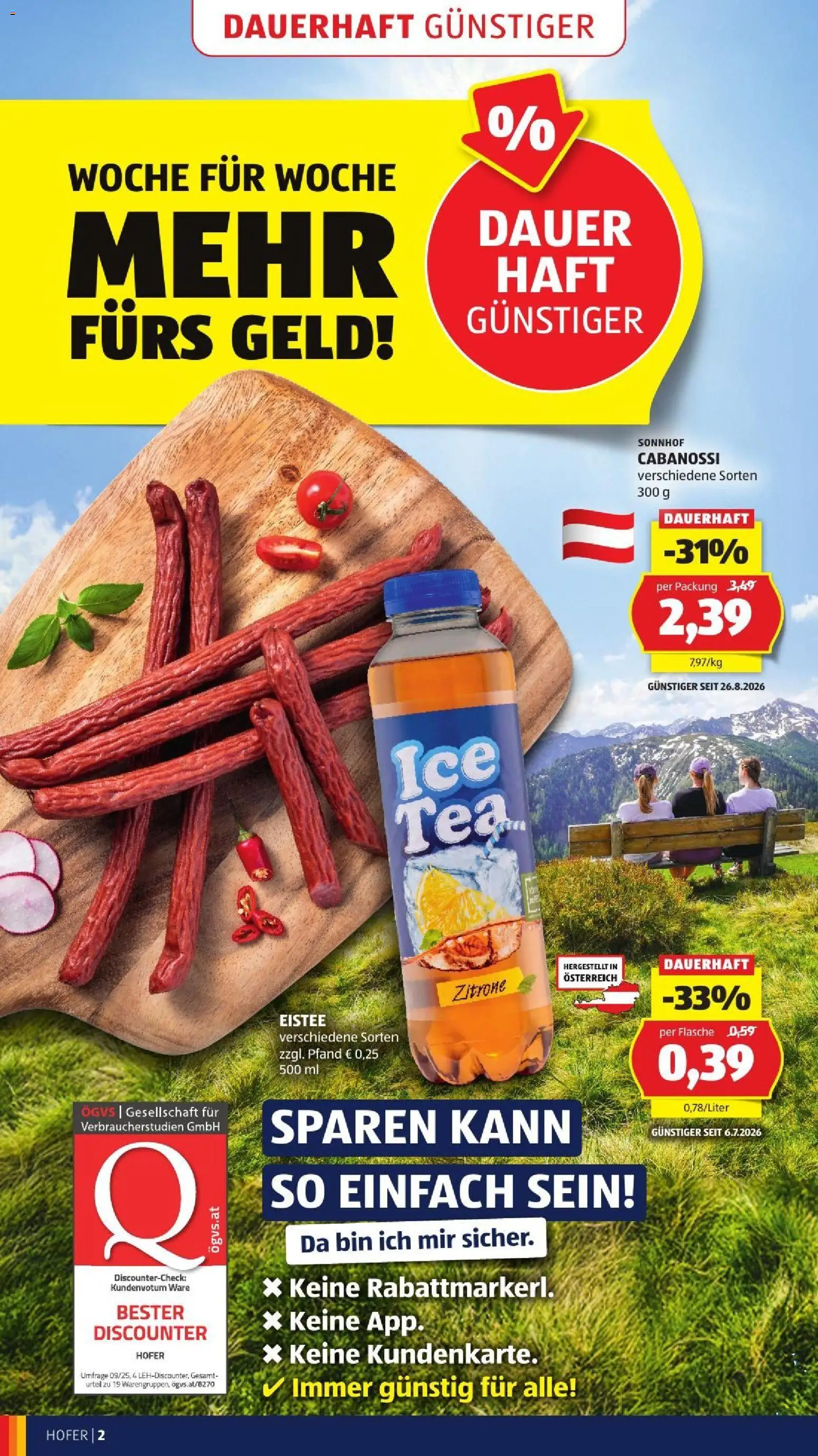 Hofer Flugblatt gültig ab 28.08.2026 | Seite: 12 | Produkte: Zitrone