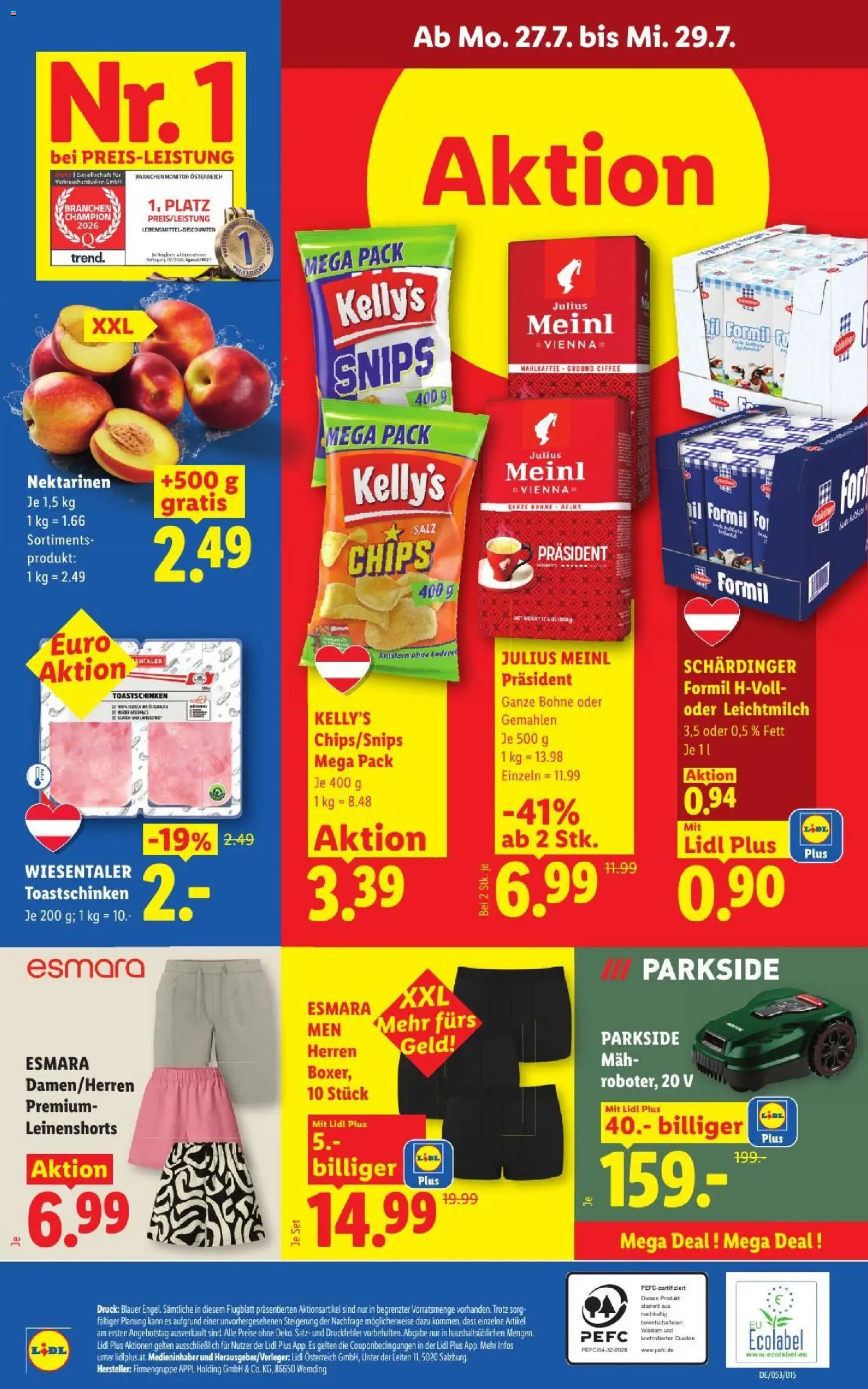 Lidl - Flugblatt gültig ab 23.07.2026 | Seite: 33 | Produkte: Chips, Boxer