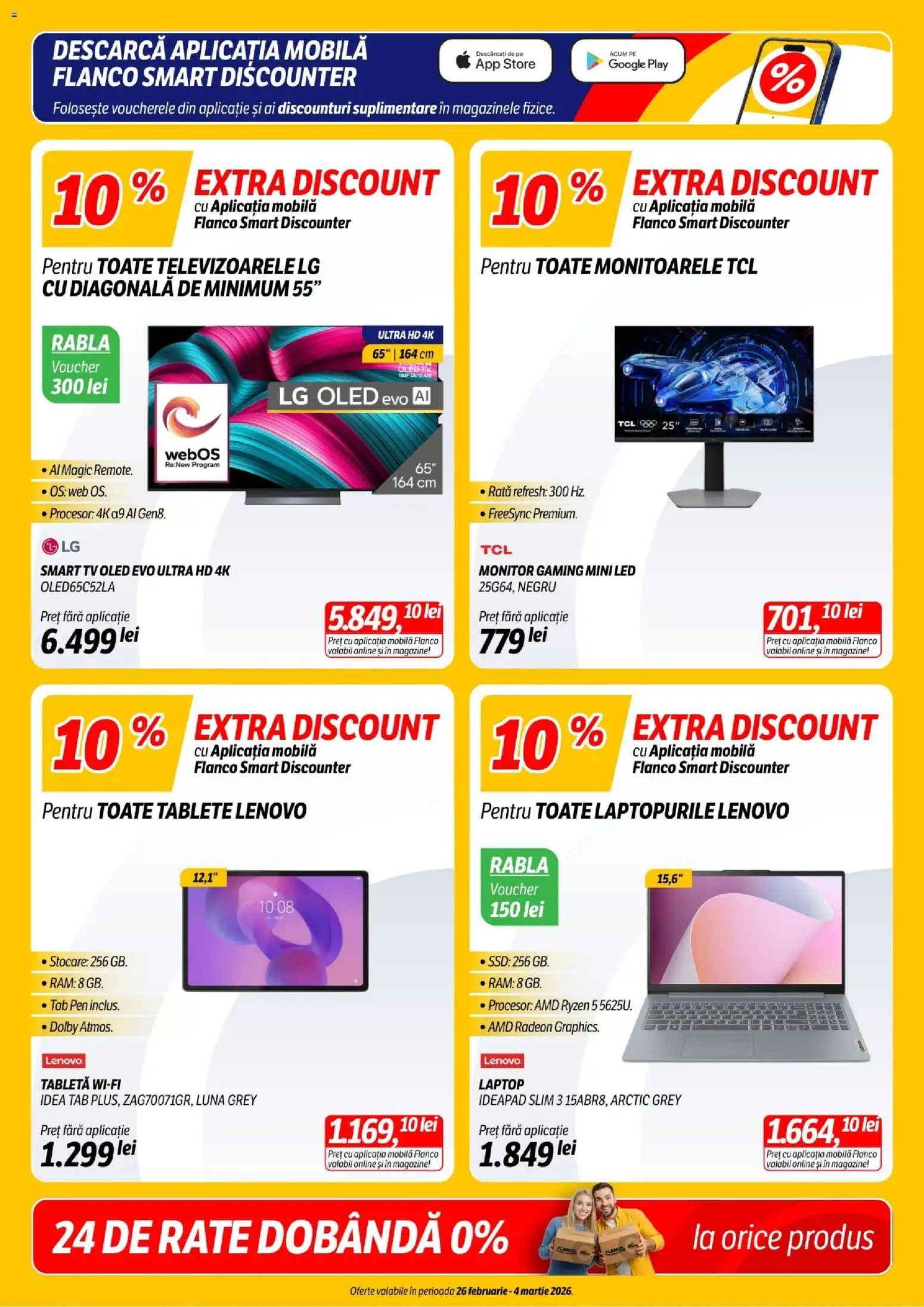 Noul catalog Flanco – valabil de la 26.02.2026 | Pagină: 2 | Produse: Laptop, Grey, Magic, Rață