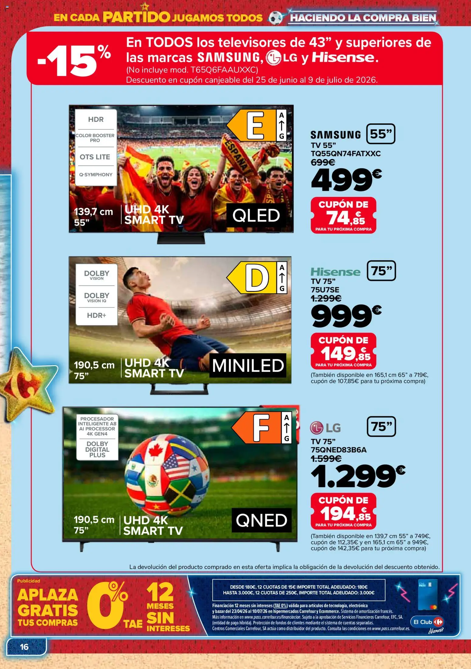 Carrefour Electroverano │ válido desde el 09.06.2026 | Página: 16