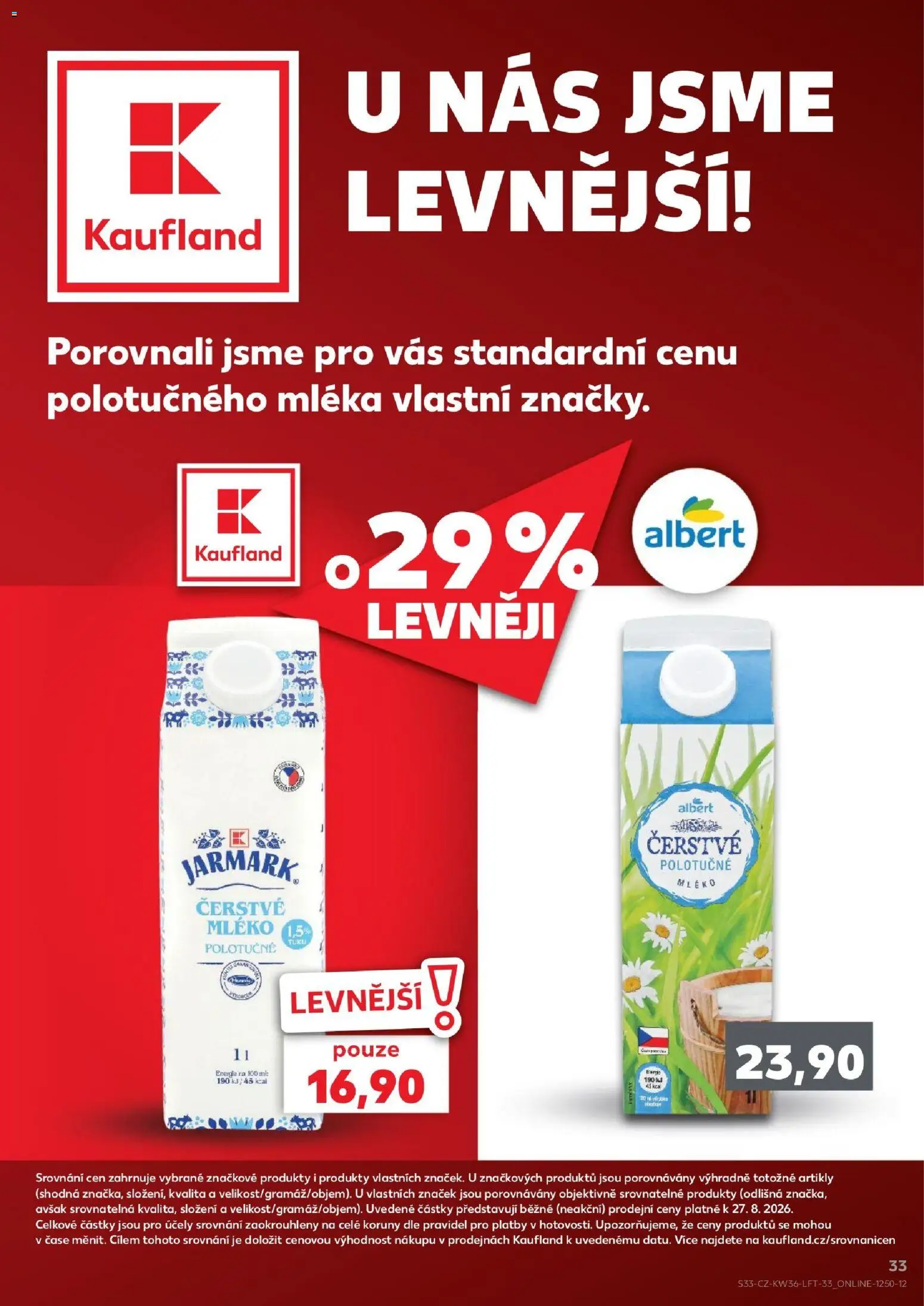 Kaufland leták - Praha 8 od 02.09.2026 | Strana: 33 | Produkty: Ořechy, Semínka, Brusinky, Dýňová semínka