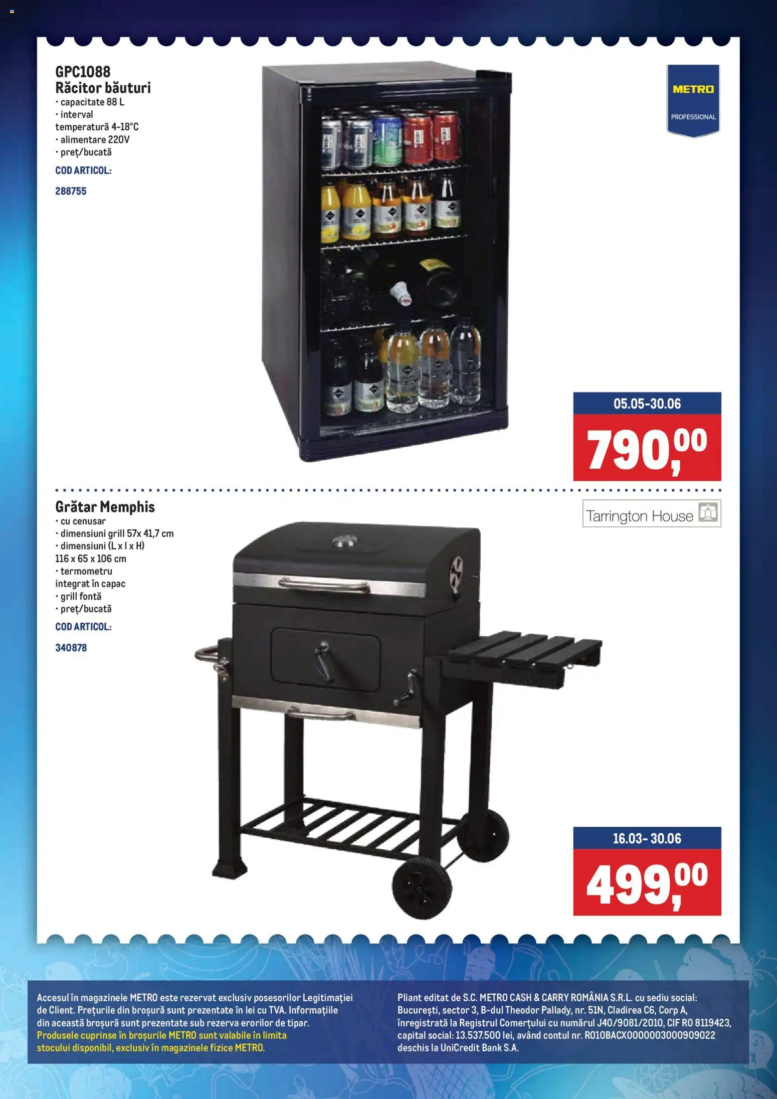 Noul catalog Metro – valabil de la 15.06.2026 | Pagină: 5 | Produse: Grill, Termometru, Grătar