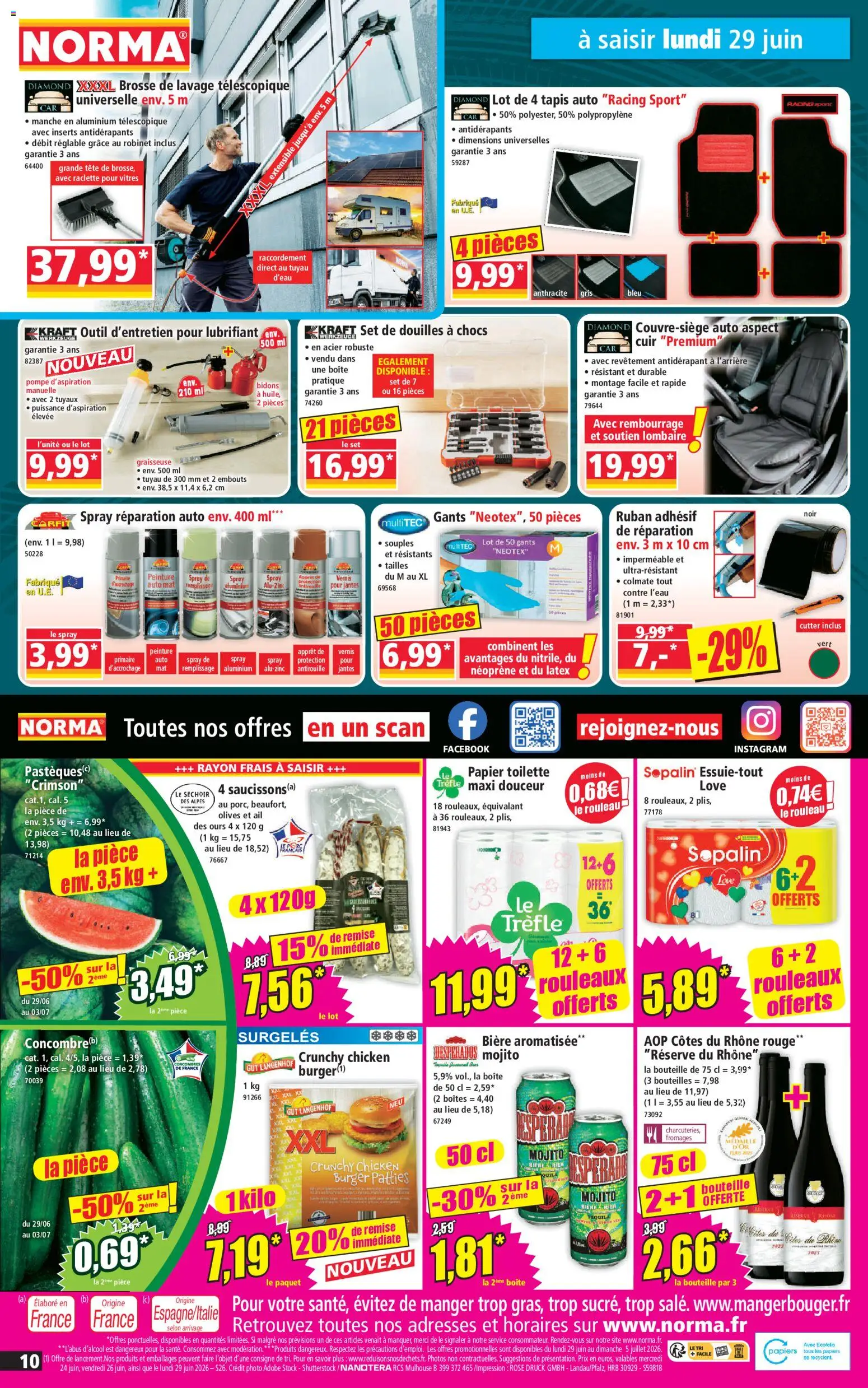 {H1} | Page: 10 | Produits: Olives, Ail, Tapis, Gants