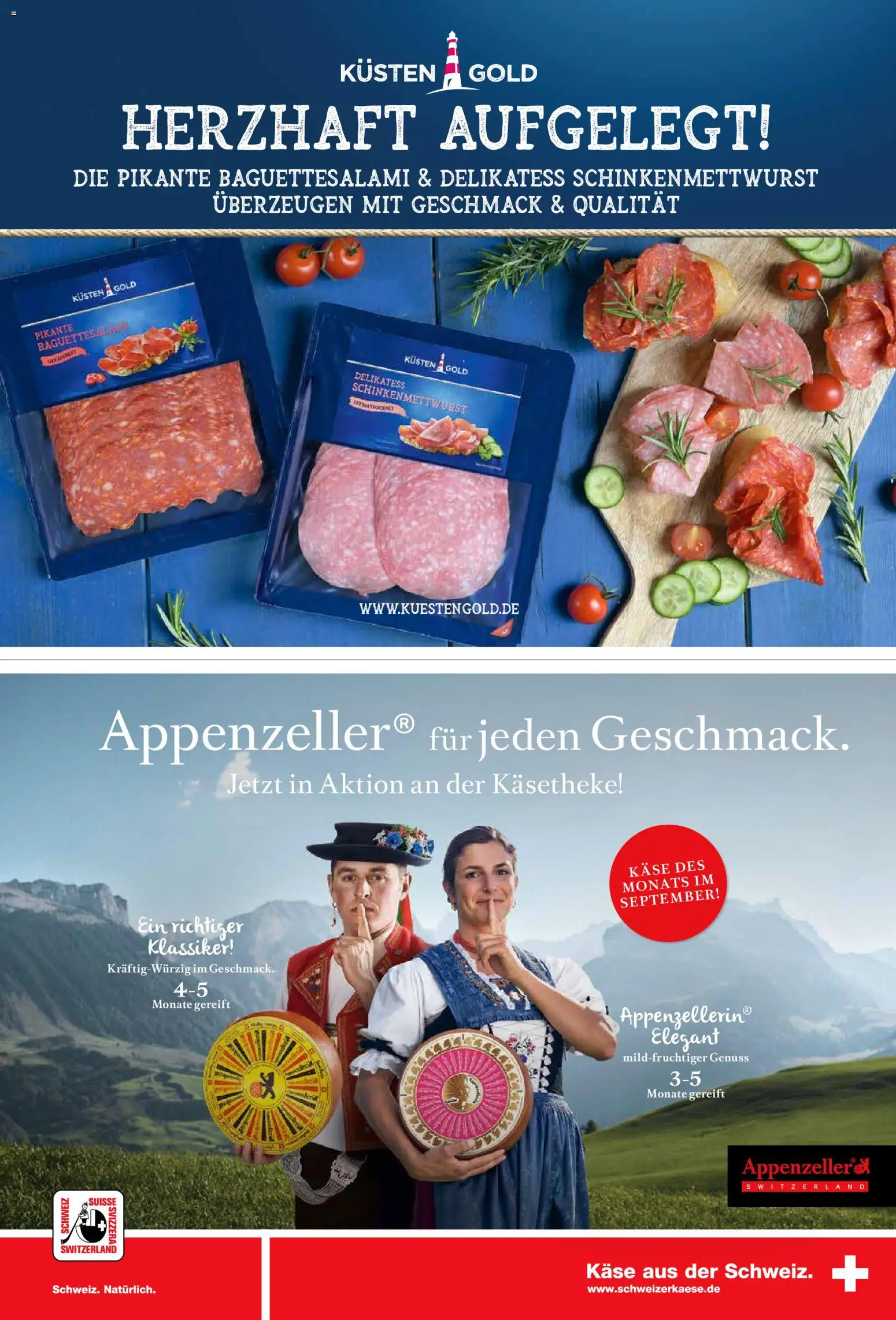 Combi myTime September 2026 – gültig ab 01.09.2026 | Seite: 71 | Produkte: Käse