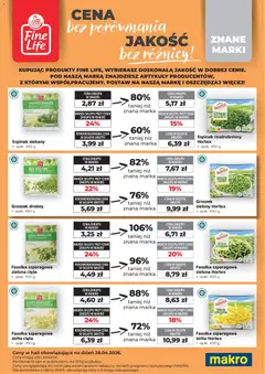 Pogląd oferty "Makro gazetka - Fine Life" - ważna od 01.02.2026 | Strona: 3 | Produkty: Wiórki kokosowe, Twaróg półtłusty, Ser, Twaróg