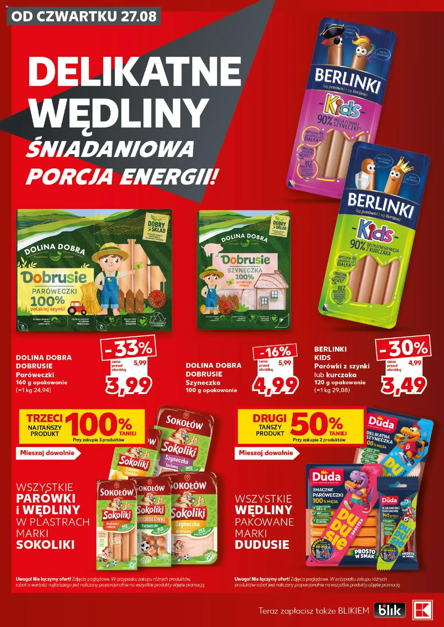 Kaufland Polsko leták - Mocny start od 31.08.2026 | Strana: 22 | Produkty: Cheddar