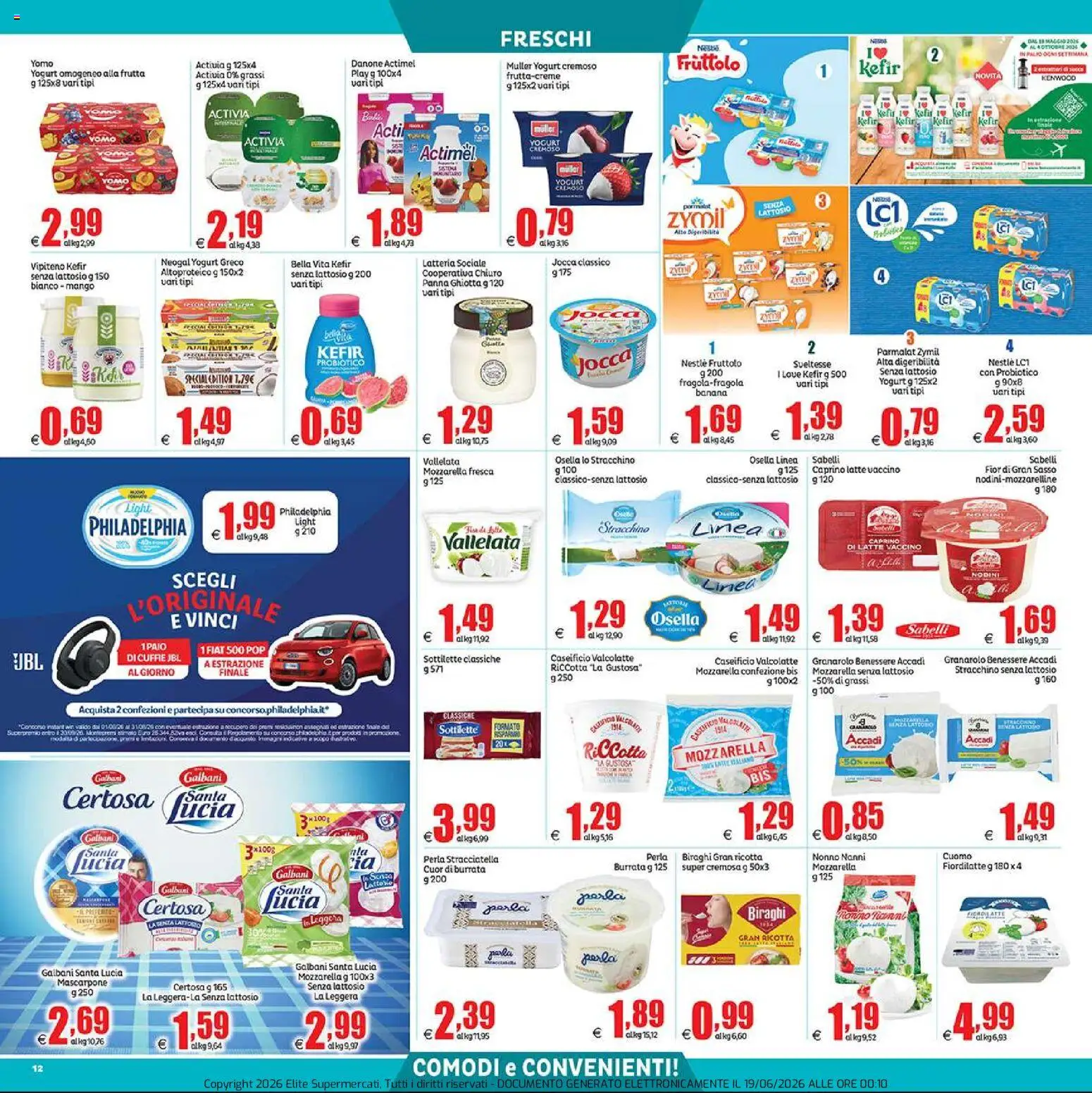 Volantino Elite Supermercati del 19.06.2026 | Pagina: 12