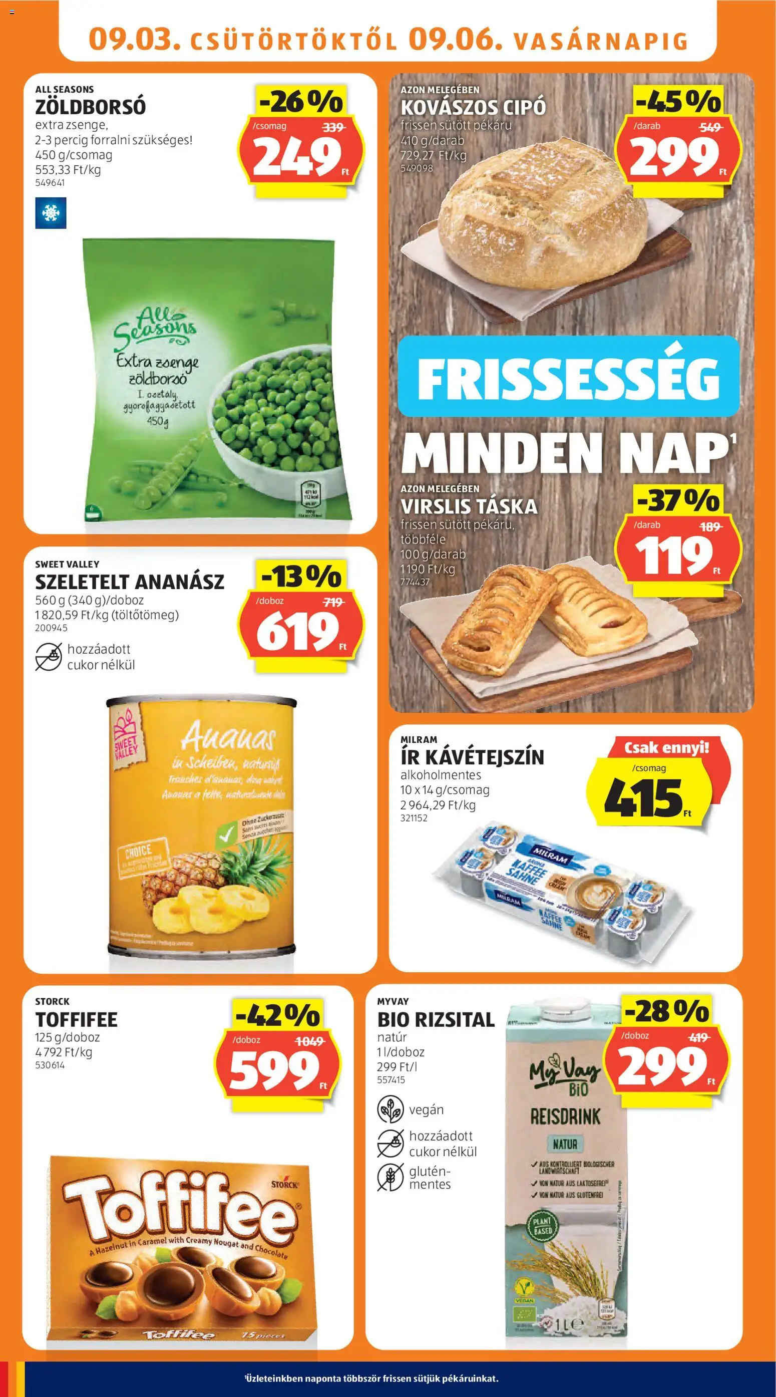 Aldi akciós ujság - amely érvényes a következő dátumtól: 2026.09.03. | Oldal: 14
