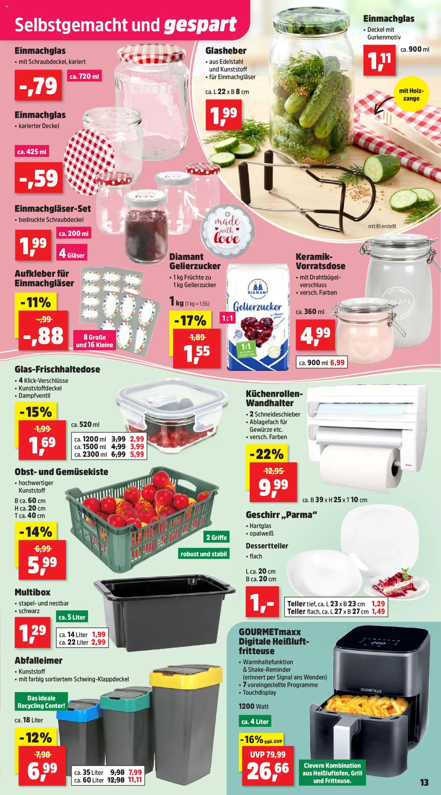 Thomas Philipps Prospekt – gültig ab 11.05.2026 | Seite: 19 | Produkte: Abfalleimer, Gewürze, Obst, Fritteuse