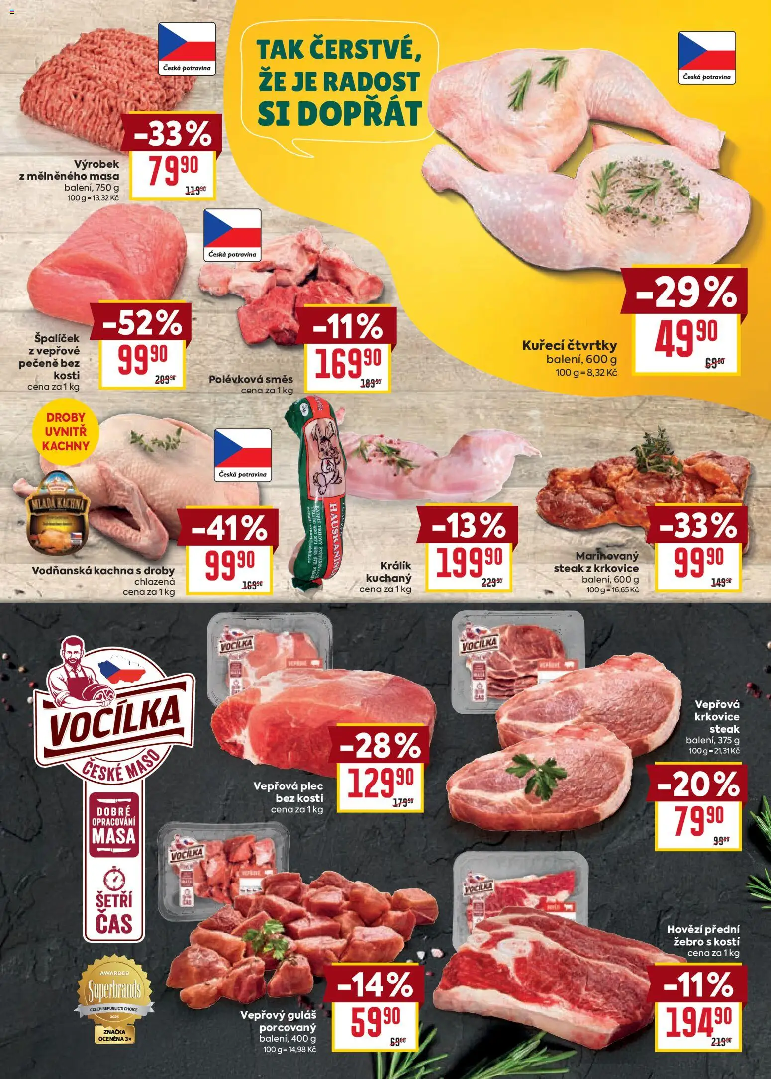 Toto nesmíte zmeškat - aktuální slevy v letáku Billa 13.05.2026! | Česko