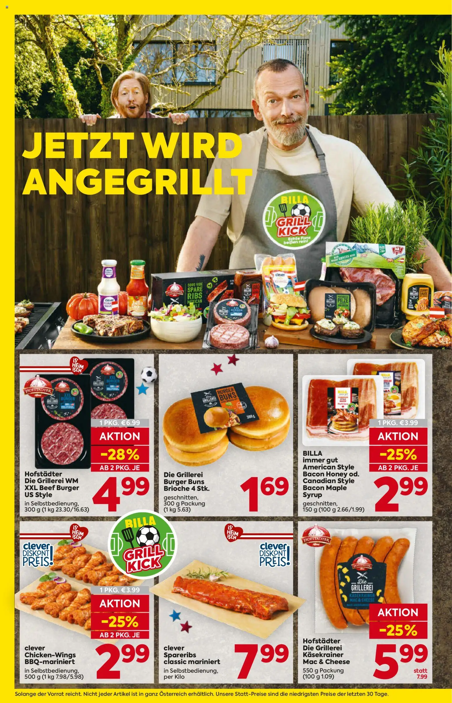 Billa - Flugblatt gültig ab 11.06.2026 | Seite: 4 | Produkte: Grill