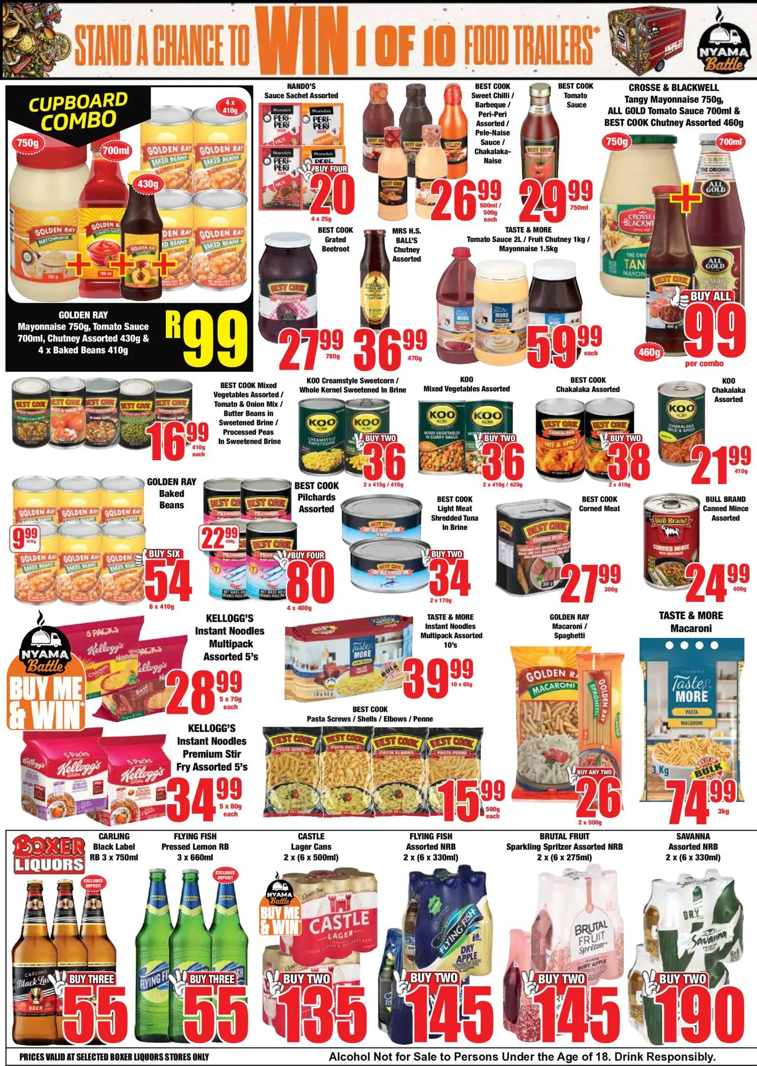 New Boxer catalogue – valid from 11.05.2026 | Page: 6 | Products: Light, Noodles, Pasta, Lemon