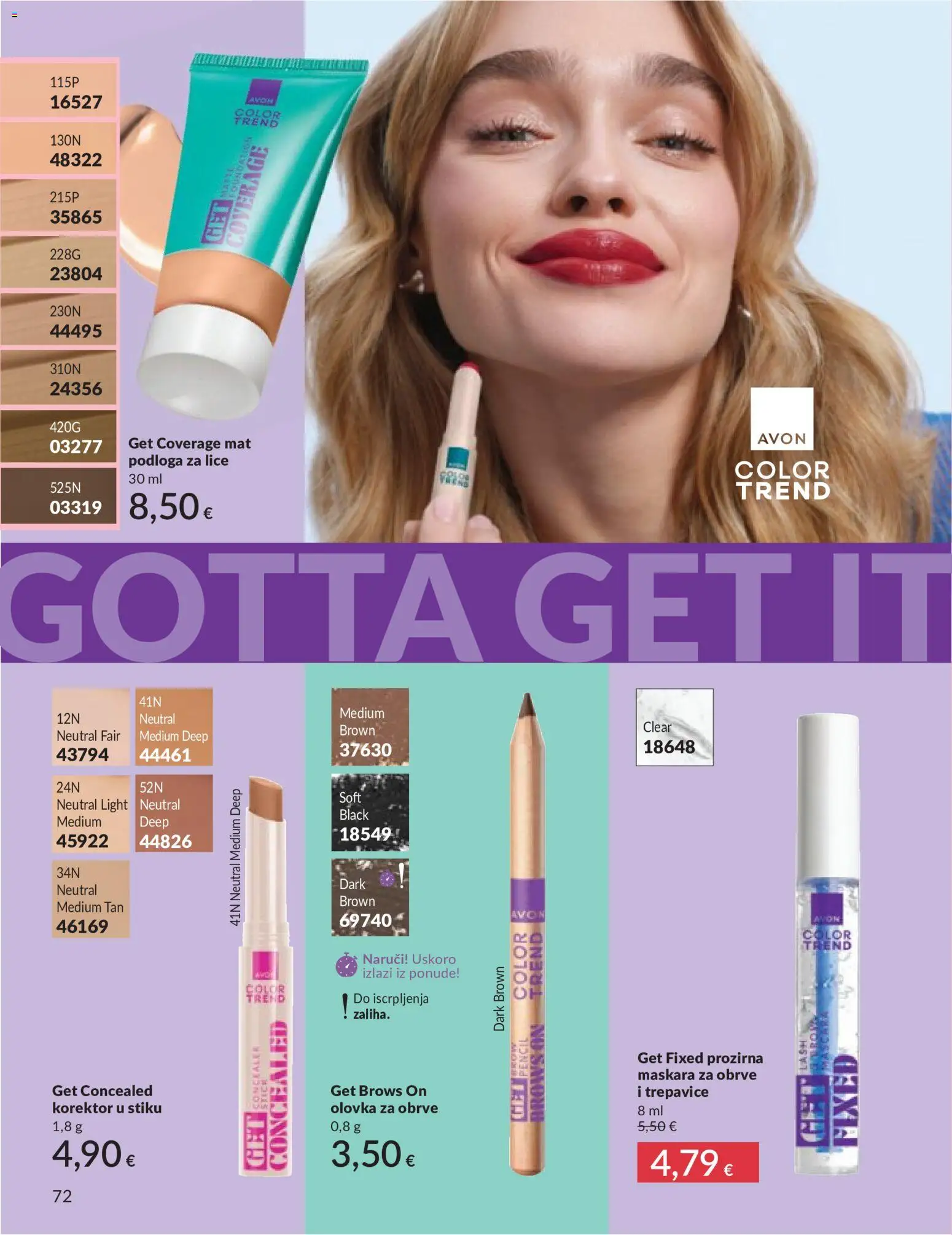 Avon katalog | vrijedi od 31.05.2026 | Stranica: 72