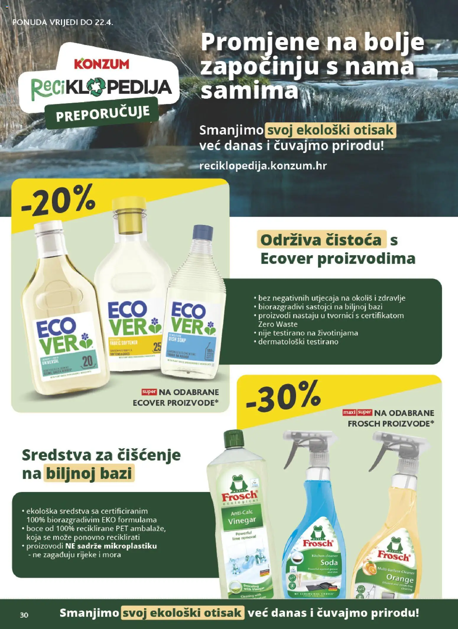 Konzum HR akciós ujság - amely érvényes a következő dátumtól: 08.04.2026 | Oldal: 30