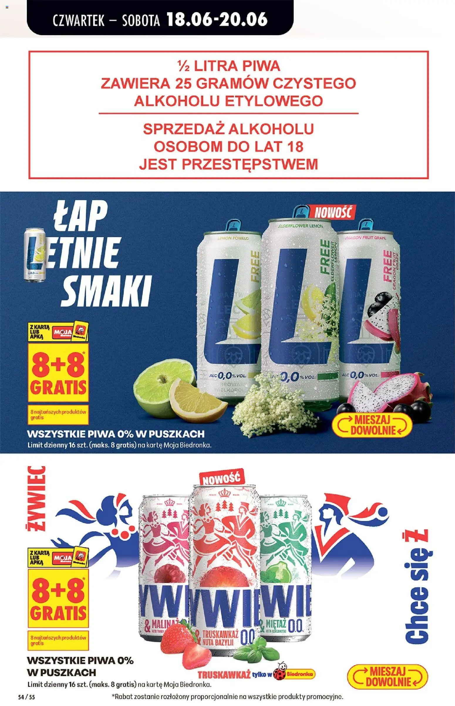 Biedronka gazetka od czwartku od 18.06.2026 | Strona: 70 | Produkty: Karta, Pomelo
