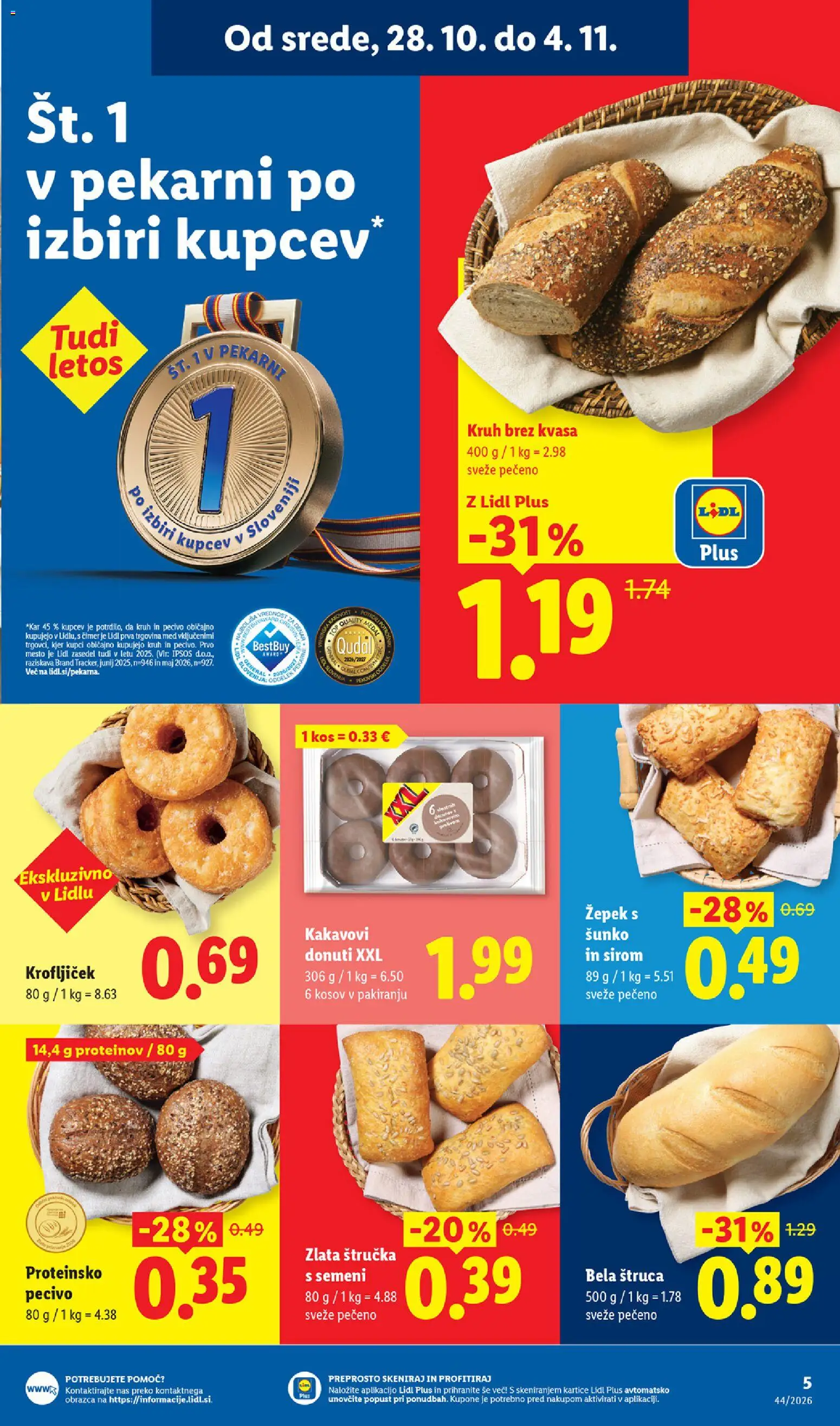 Novi Lidl katalog ponudbe – veljaven od 28.10.2026 | Stran: 5