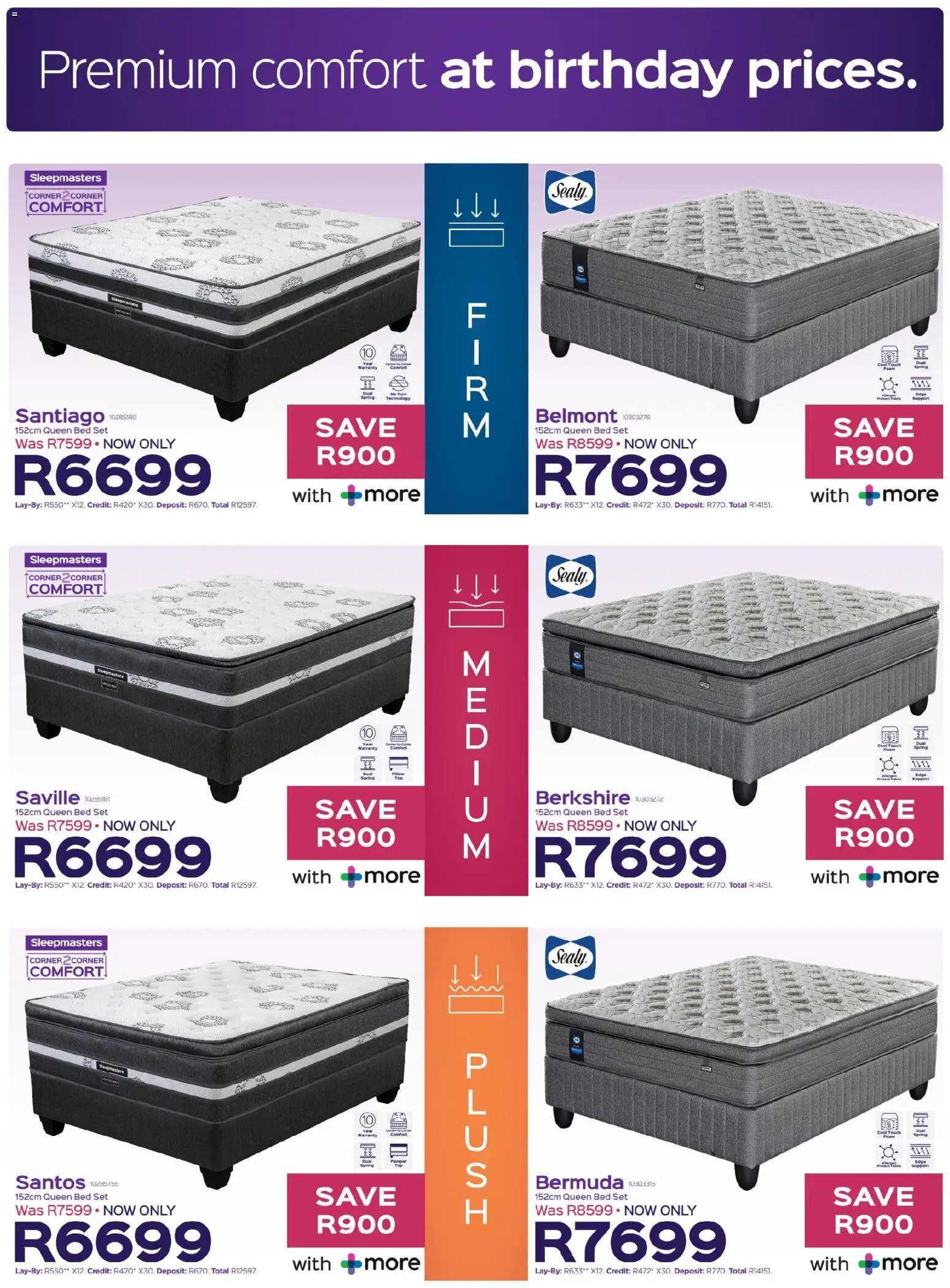 New Sleepmasters catalogue – valid from 16.04.2026 | Page: 3 | Products: Queen bed, Bed