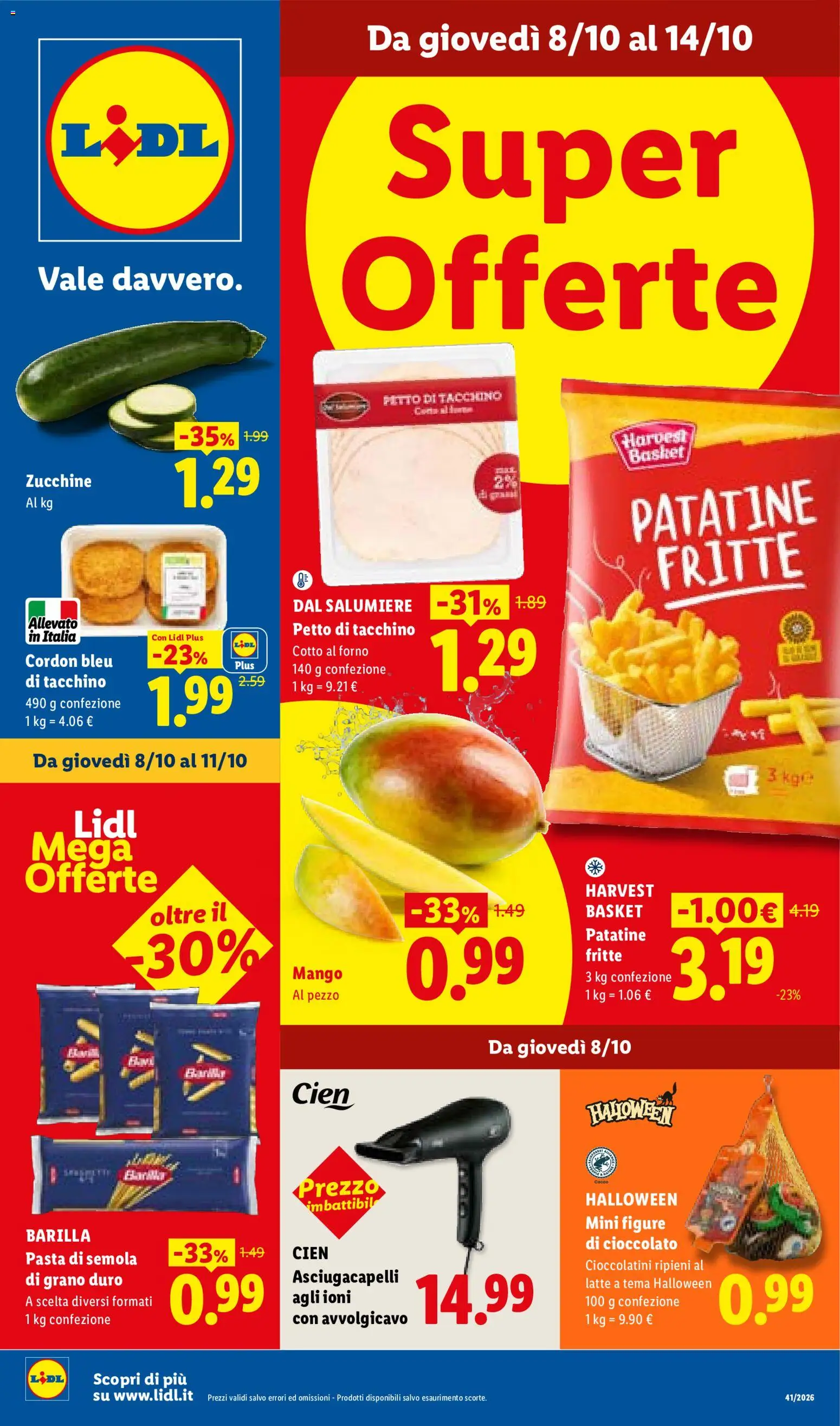 Volantino Lidl del 08/10/2026 | Pagina: 1