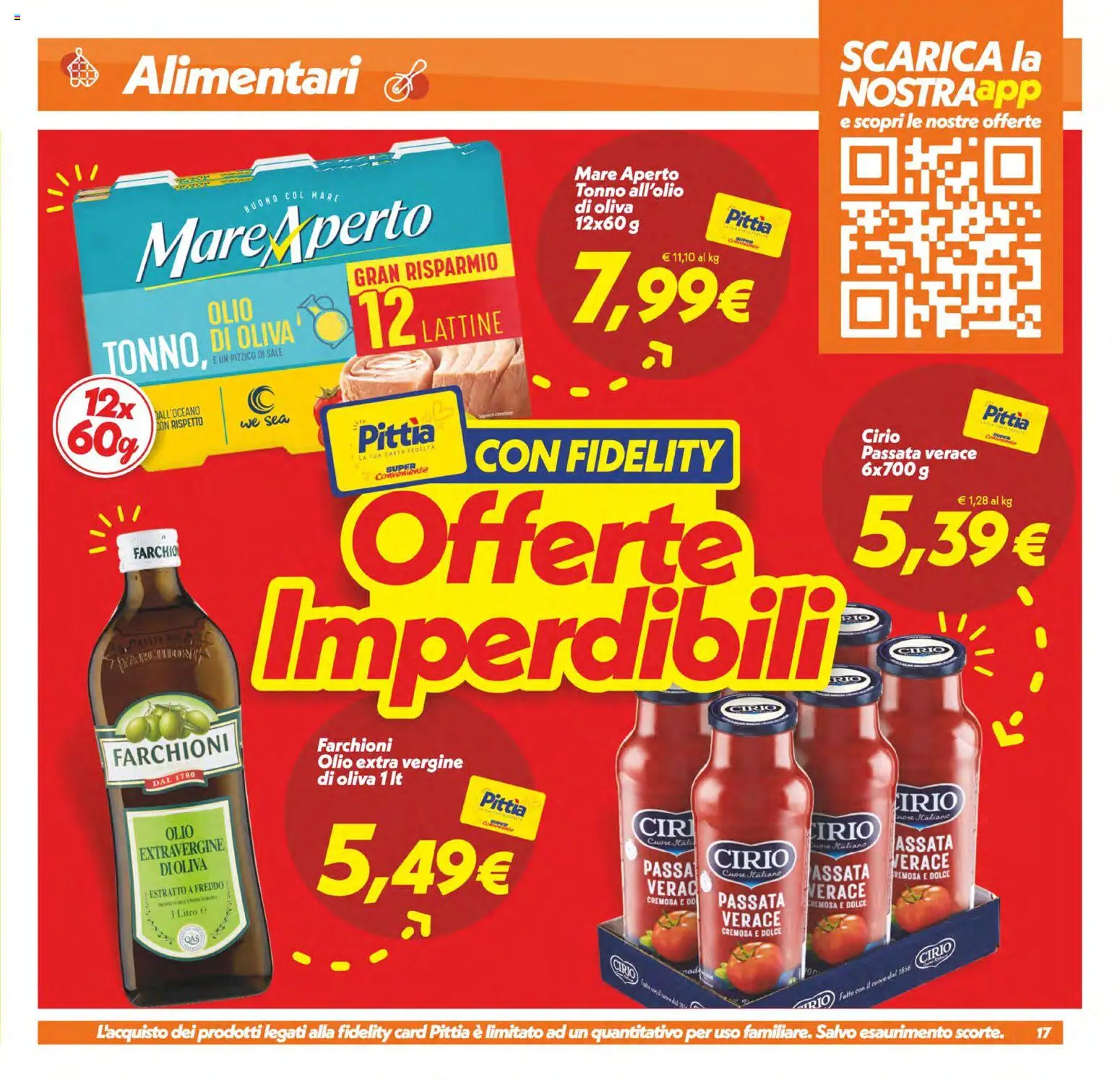 Volantino SuperConveniente del 09.06.2026 | Pagina: 17 | Prodotti: Sale, Olio, Tonno, Olio extra vergine