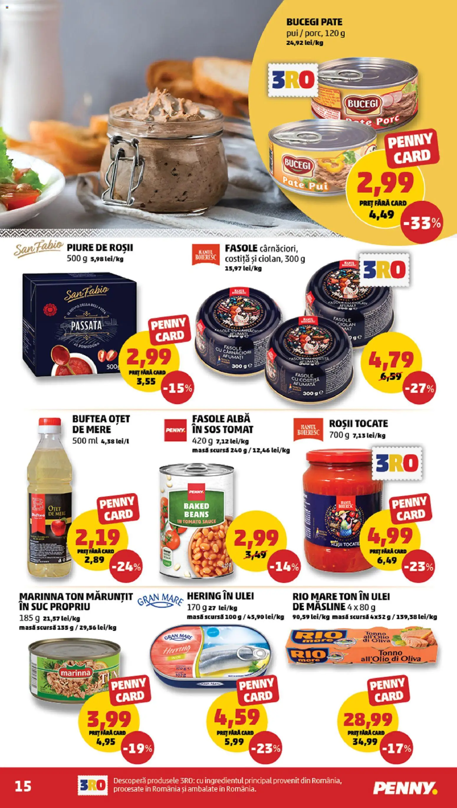 Noul catalog PENNY – valabil de la 20.05.2026 | Pagină: 15 | Produse: Hacıyatmaz Kedi Oyuncağı, Pate, Ulei, Sos