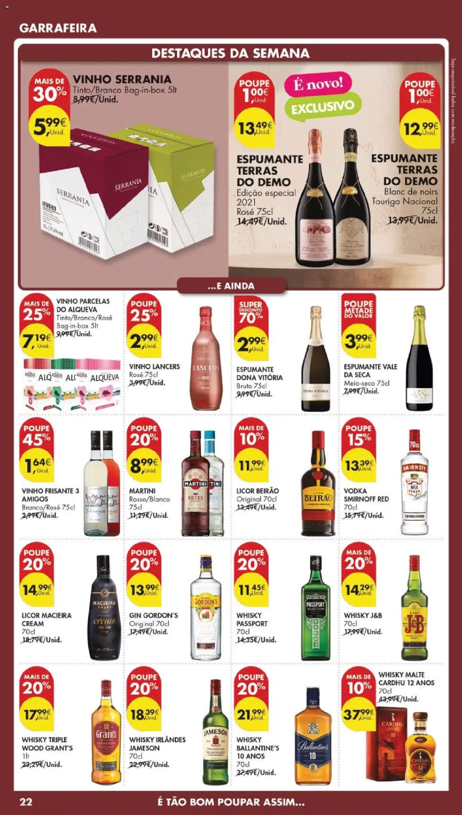 Pingo Doce folheto │ válido de 14.04.2026 | Página: 24 | Produtos: Espumante, Licor, Gin, Vodka