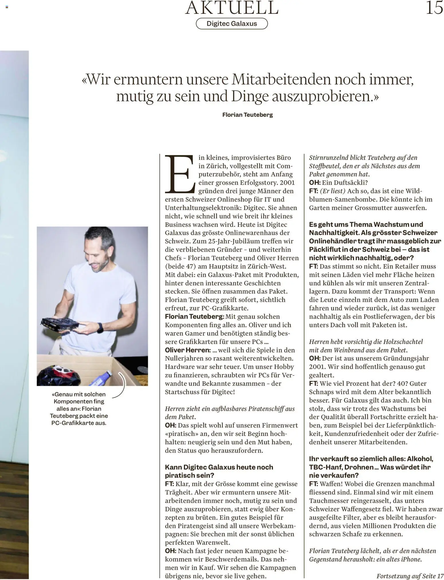 Migros aktionen Magazin – gültig ab 03.06.2026 | Seite: 15