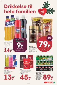 Spar - Tilbudsavis uge 44 gyldig fra 30/10/2026 | Side: 16 | Produkter: Ananas, Hindbær, Pepsi, Instant Kaffe