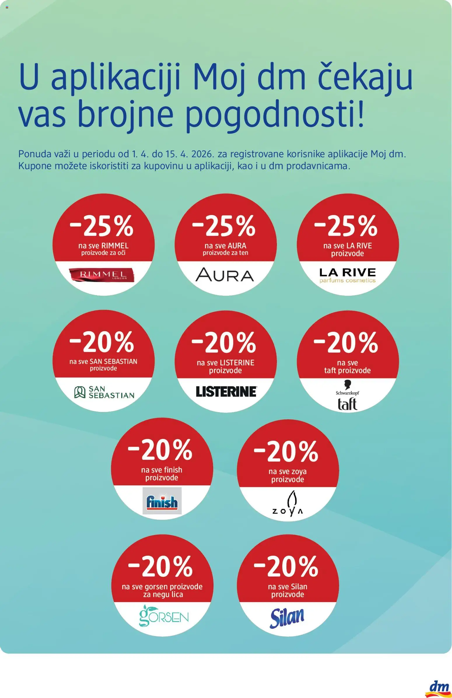 DM Drogerie katalog - važi od 01.04.2026 | Strana: 39 | Proizvode: Finish, Silan